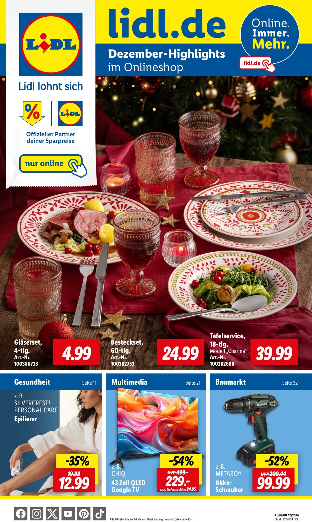 Prospekt Lidl 01.12.2024 - 31.12.2024