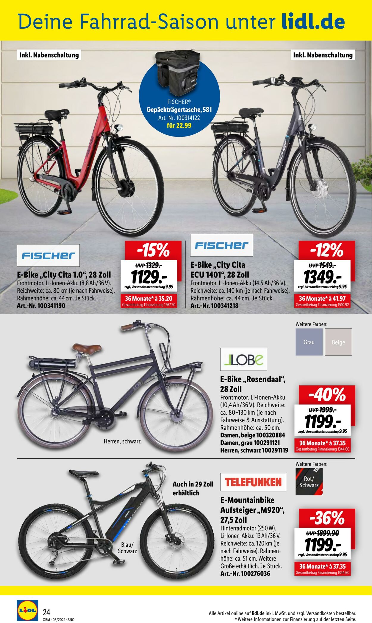 Prospekt Lidl 01.05.2022 - 31.05.2022