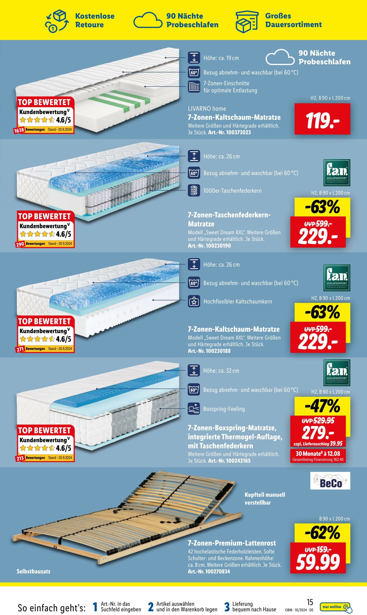 Prospekt Lidl 01.10.2024 - 31.10.2024