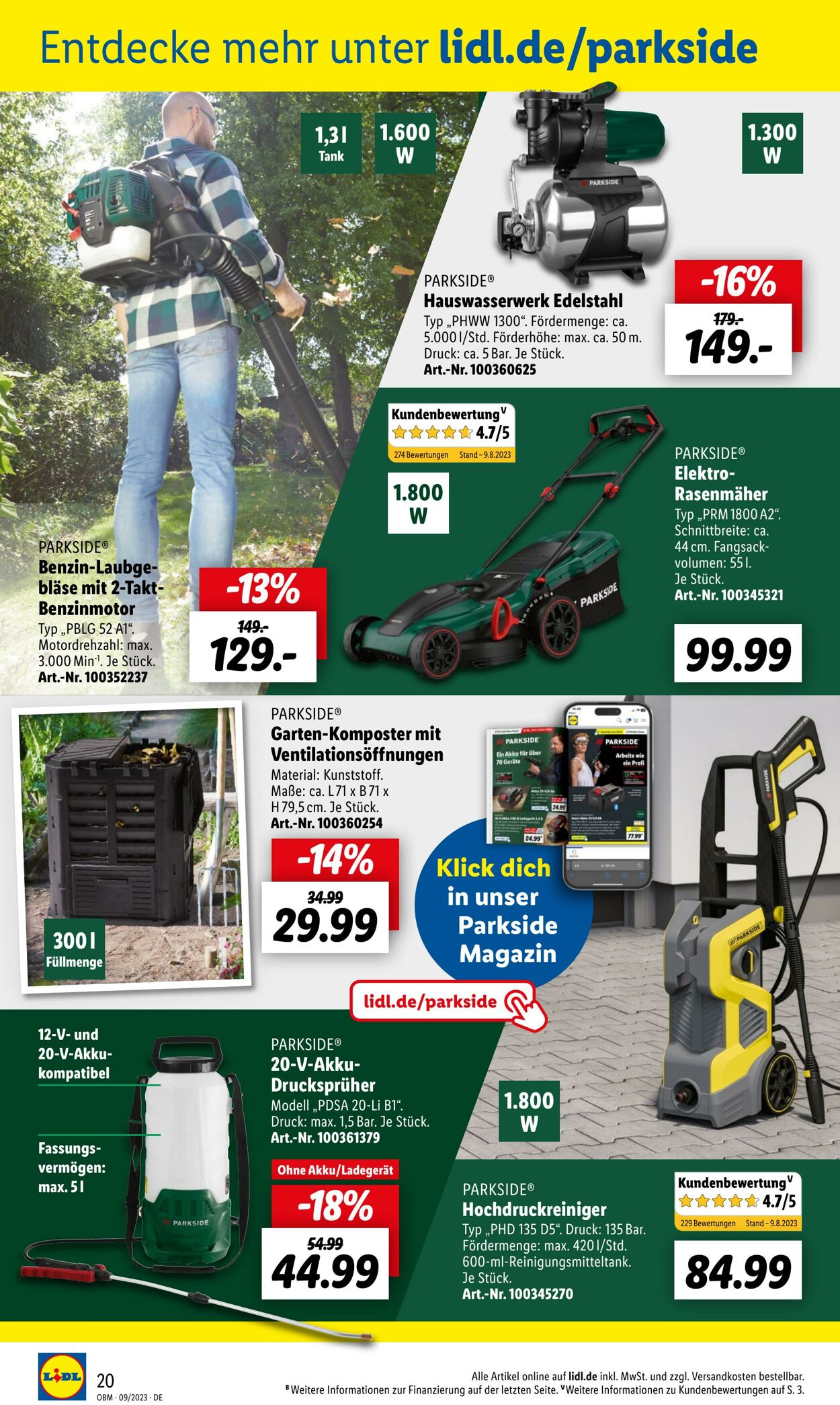 Prospekt Lidl 01.09.2023 - 30.09.2023