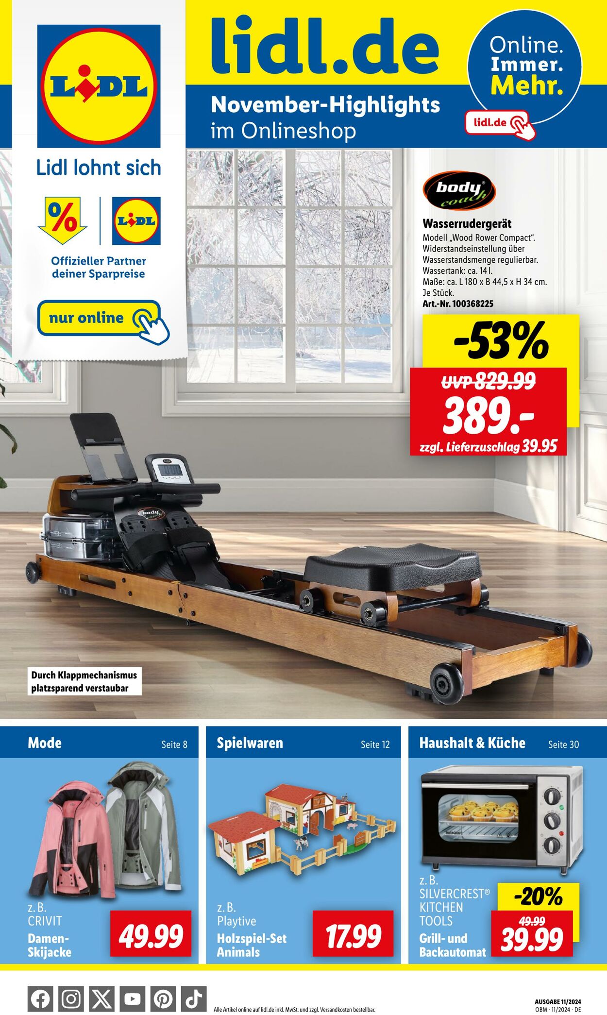 Prospekt Lidl 01.11.2024 - 30.11.2024