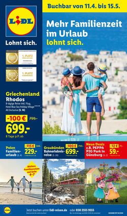 Prospekt Lidl 10.04.2026 - 15.05.2026