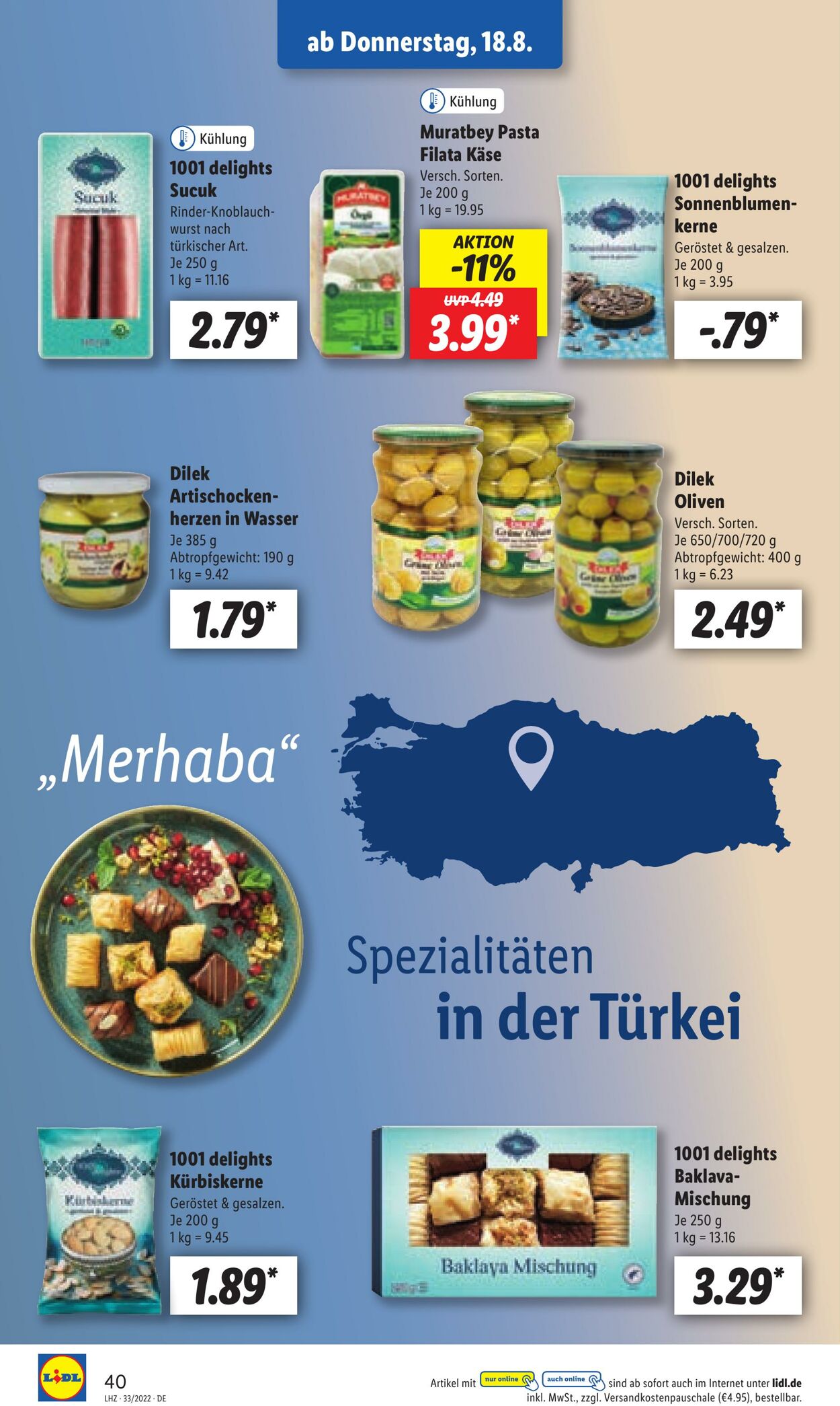 Prospekt Lidl 16.08.2022 - 20.08.2022