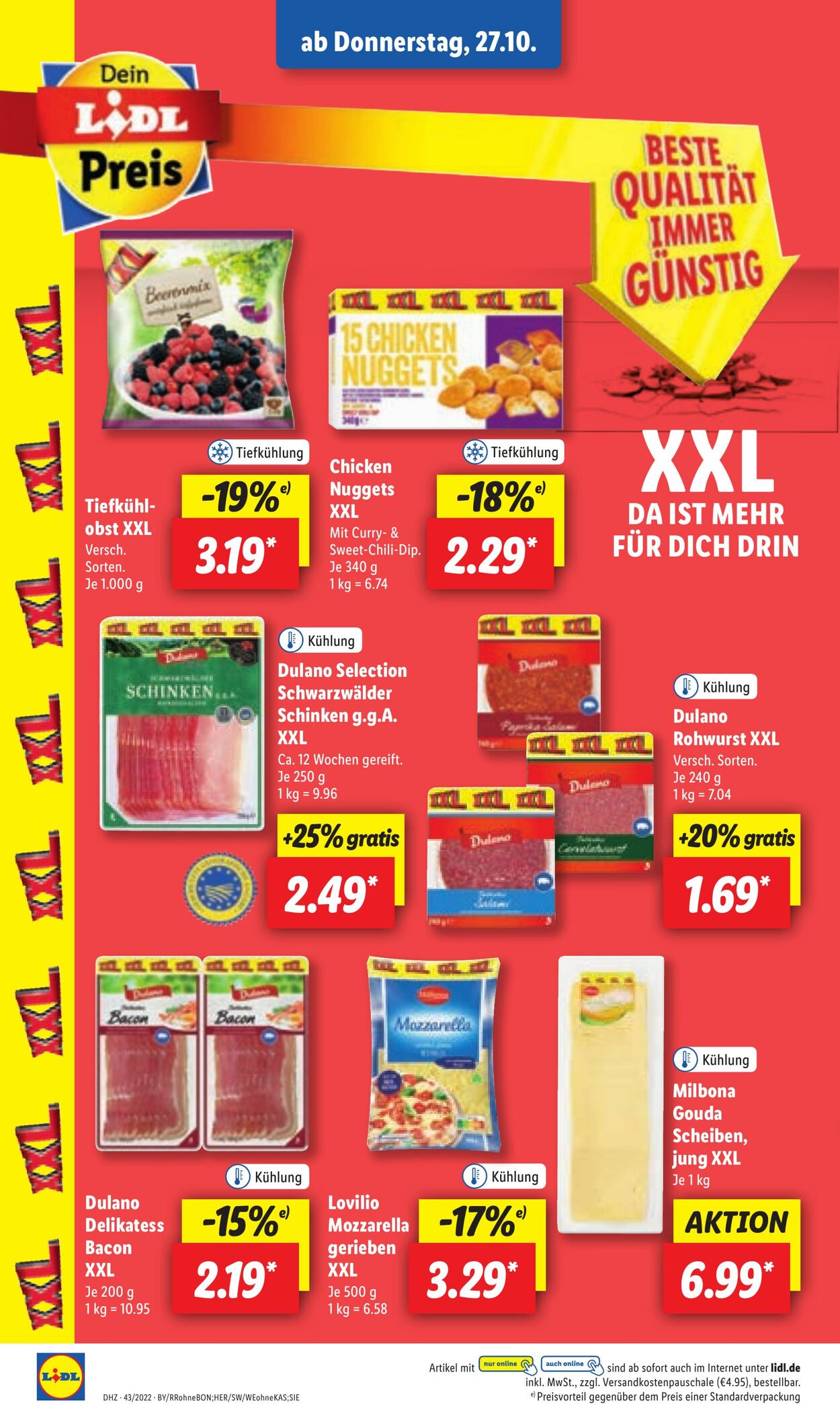 Prospekt Lidl 24.10.2022 - 29.10.2022