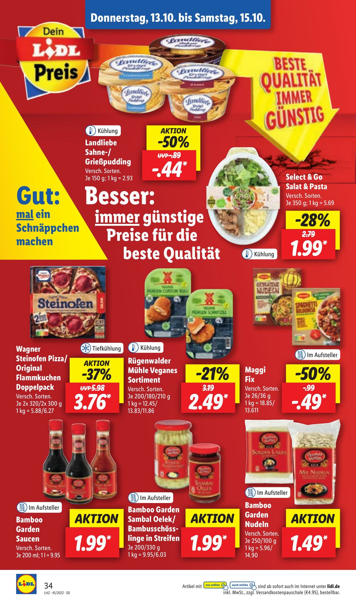 Prospekt Lidl 10.10.2022 - 15.10.2022