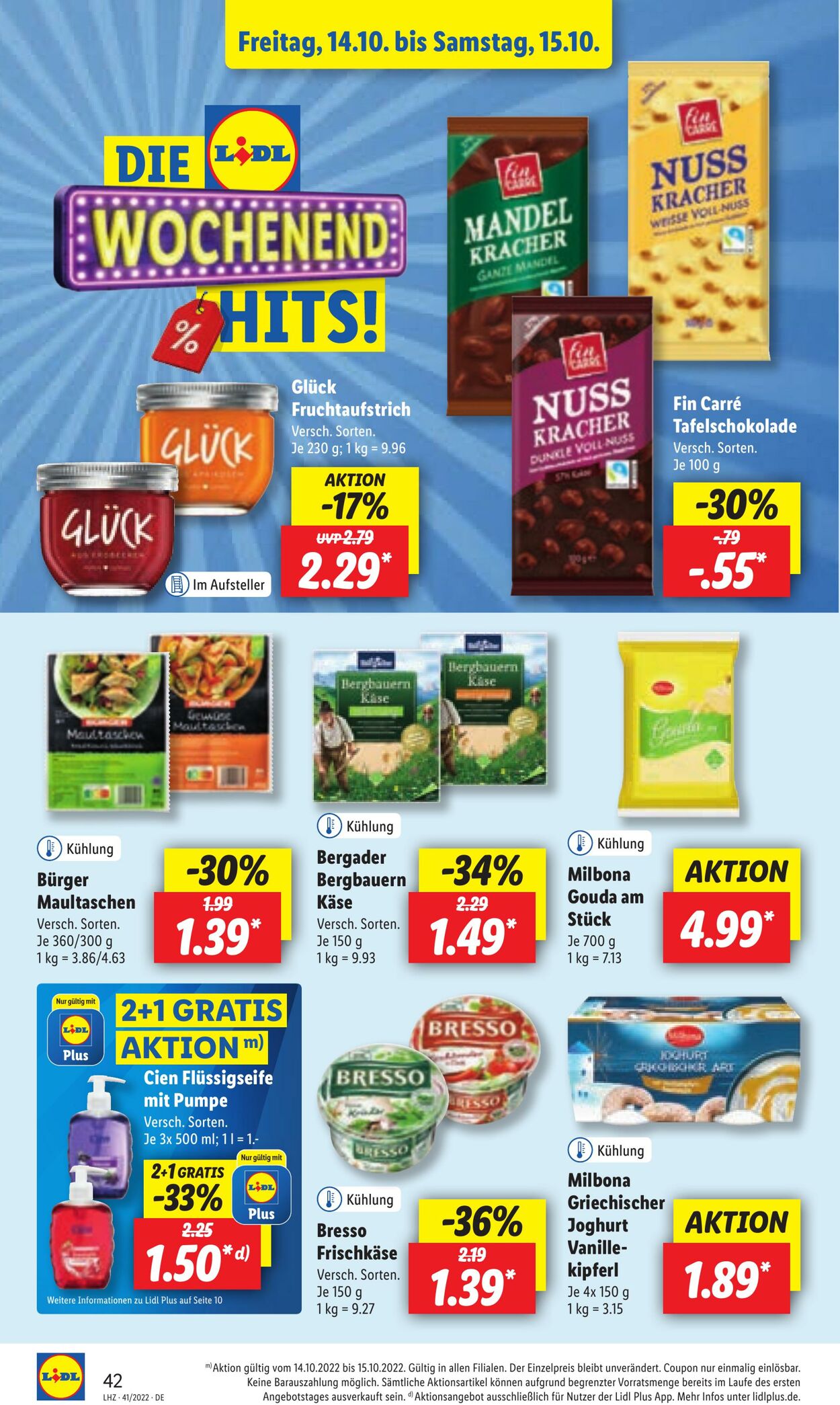 Prospekt Lidl 10.10.2022 - 15.10.2022