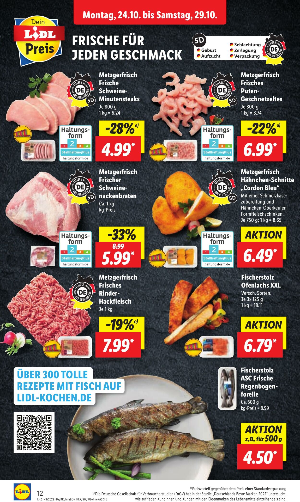 Prospekt Lidl 24.10.2022 - 29.10.2022