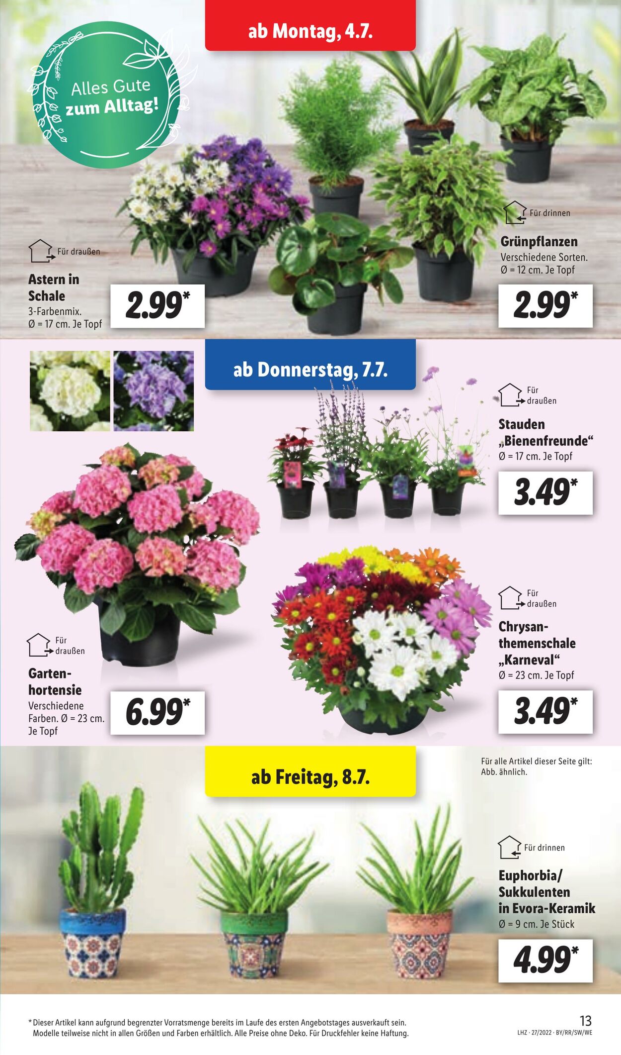 Prospekt Lidl 04.07.2022 - 09.07.2022