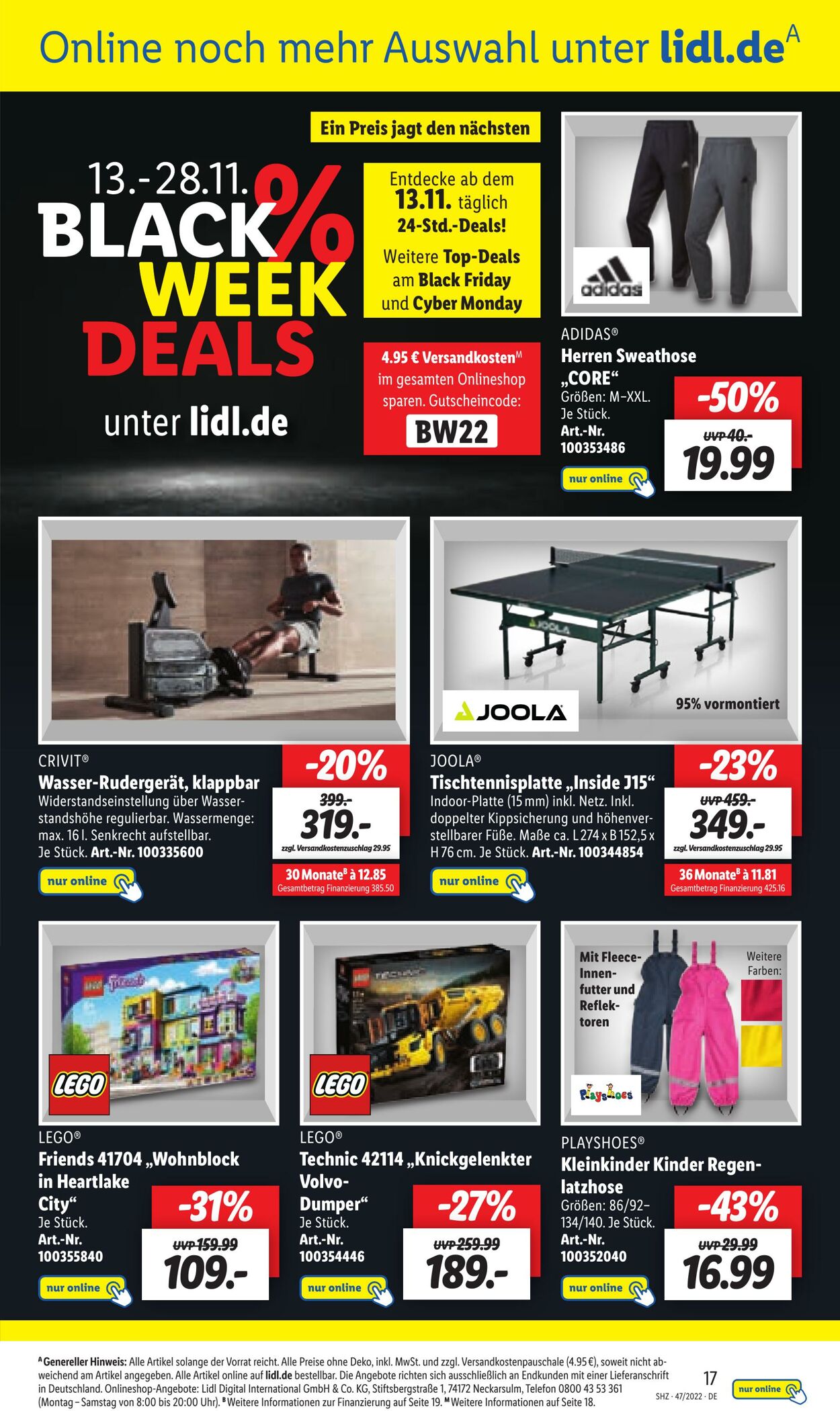 Prospekt Lidl 21.11.2022 - 26.11.2022