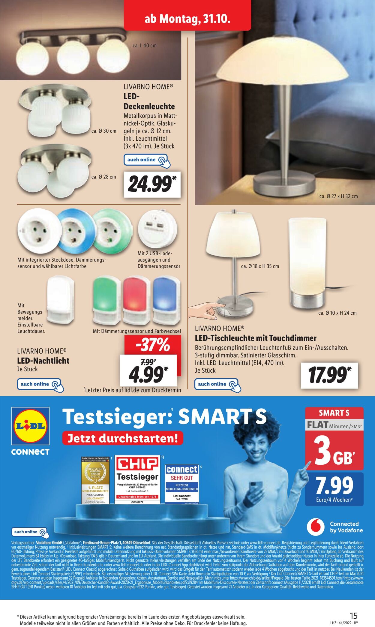 Prospekt Lidl 31.10.2022 - 05.11.2022