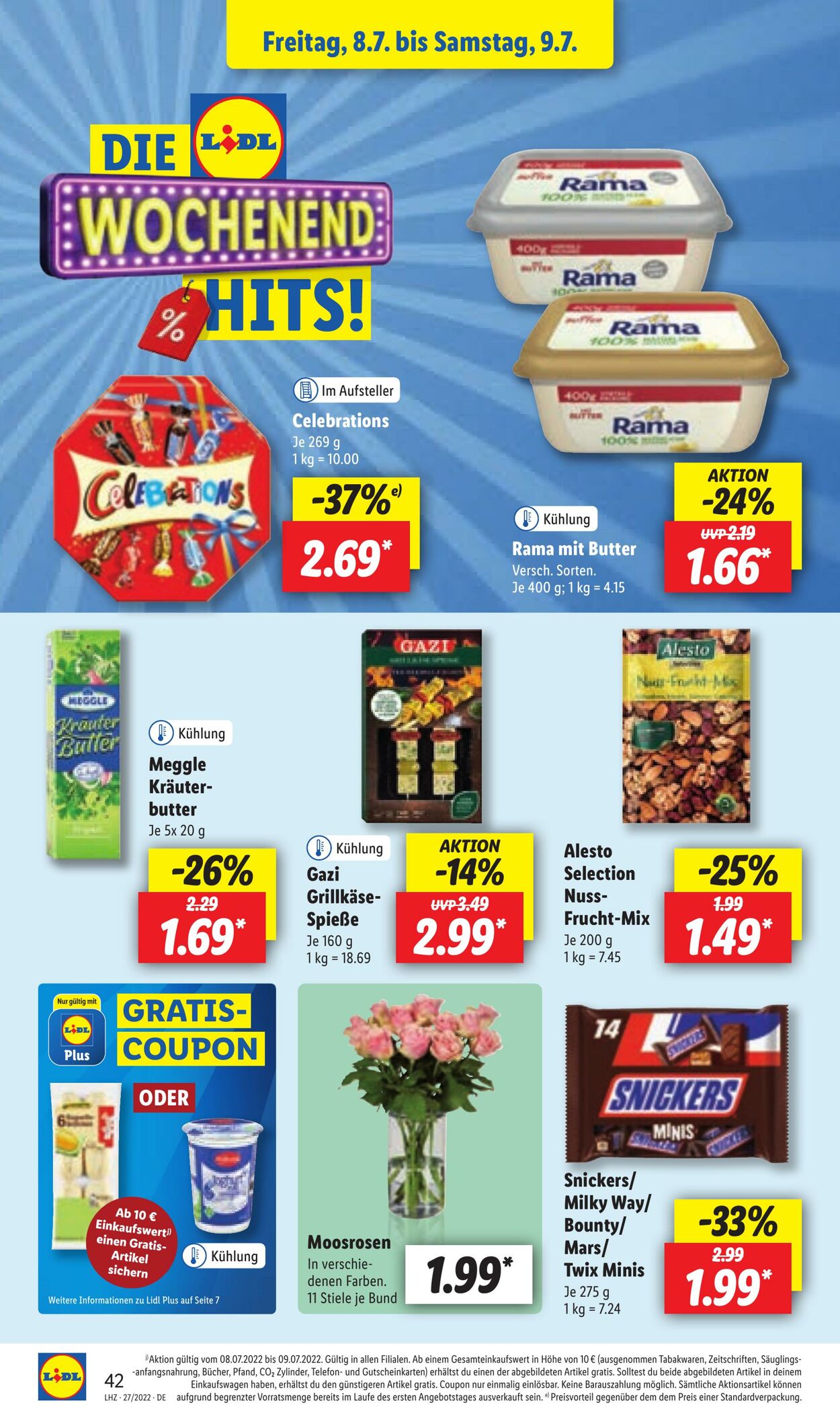 Prospekt Lidl 04.07.2022 - 09.07.2022