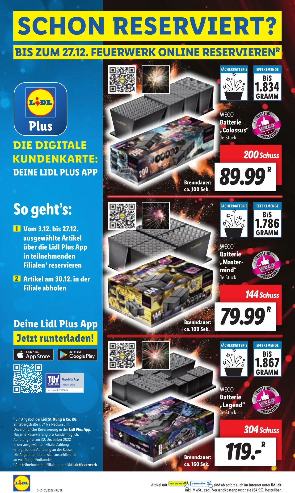 Prospekt Lidl 19.12.2022 - 24.12.2022