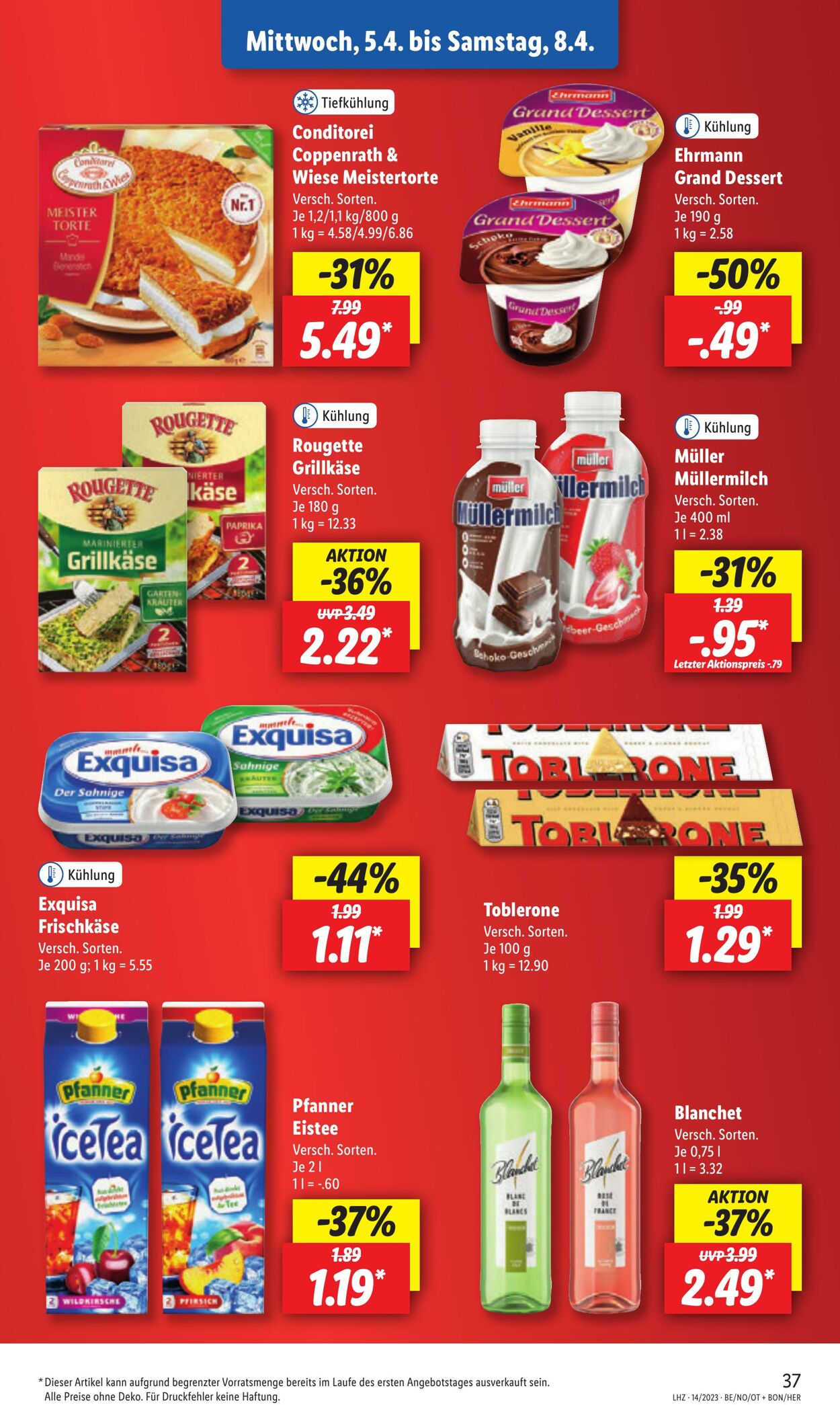 Prospekt Lidl 03.04.2023 - 08.04.2023