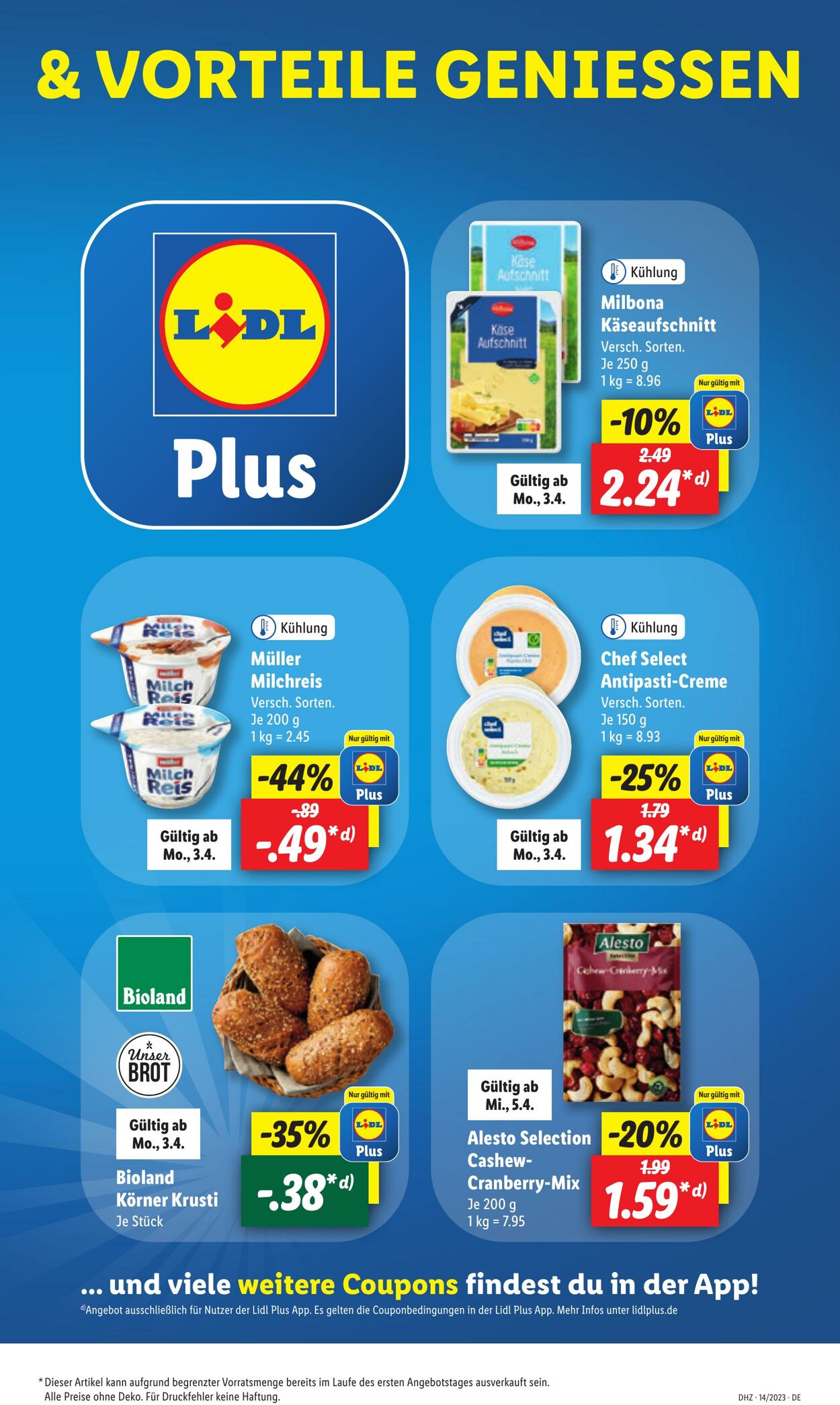 Prospekt Lidl 03.04.2023 - 08.04.2023