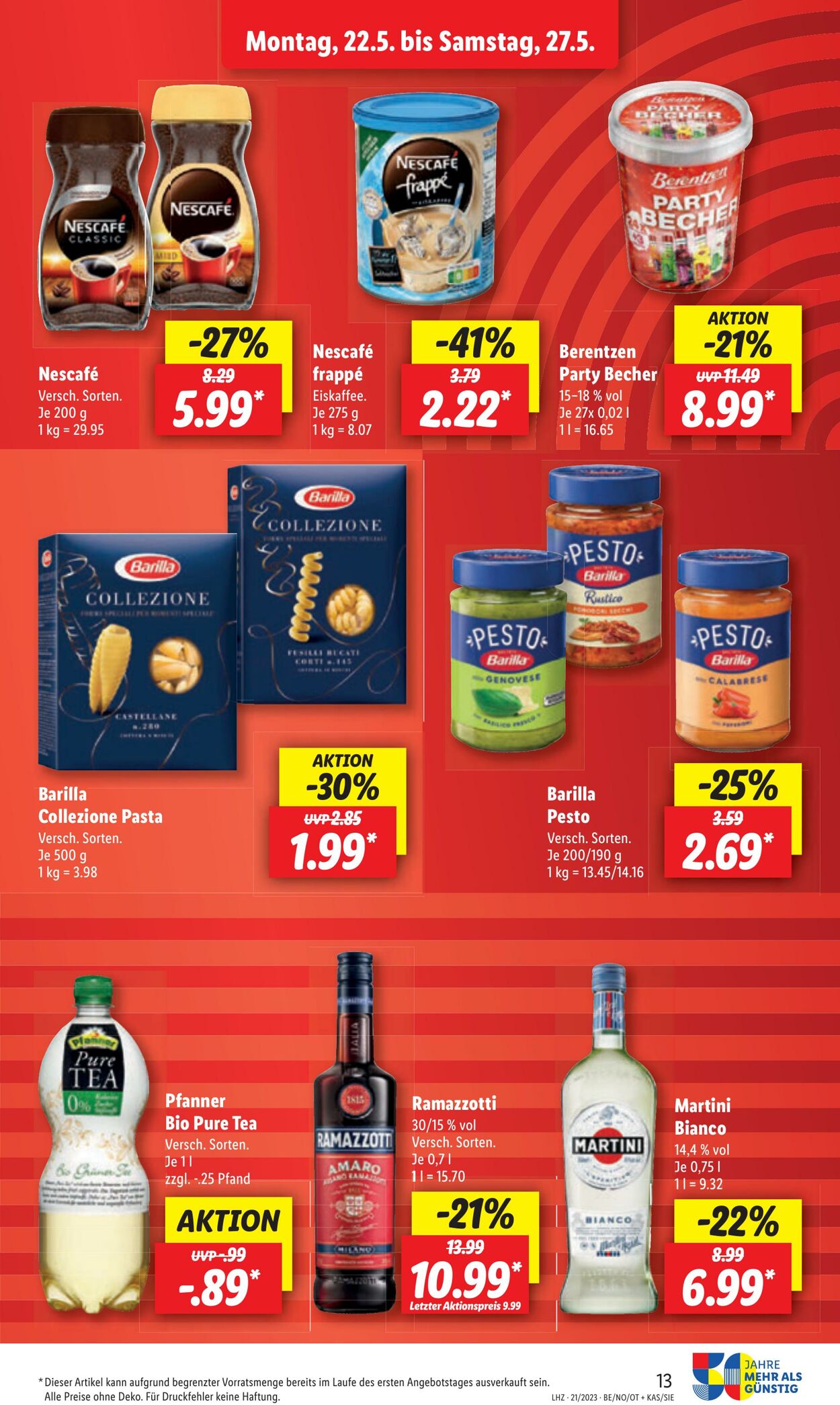 Prospekt Lidl 22.05.2023 - 27.05.2023