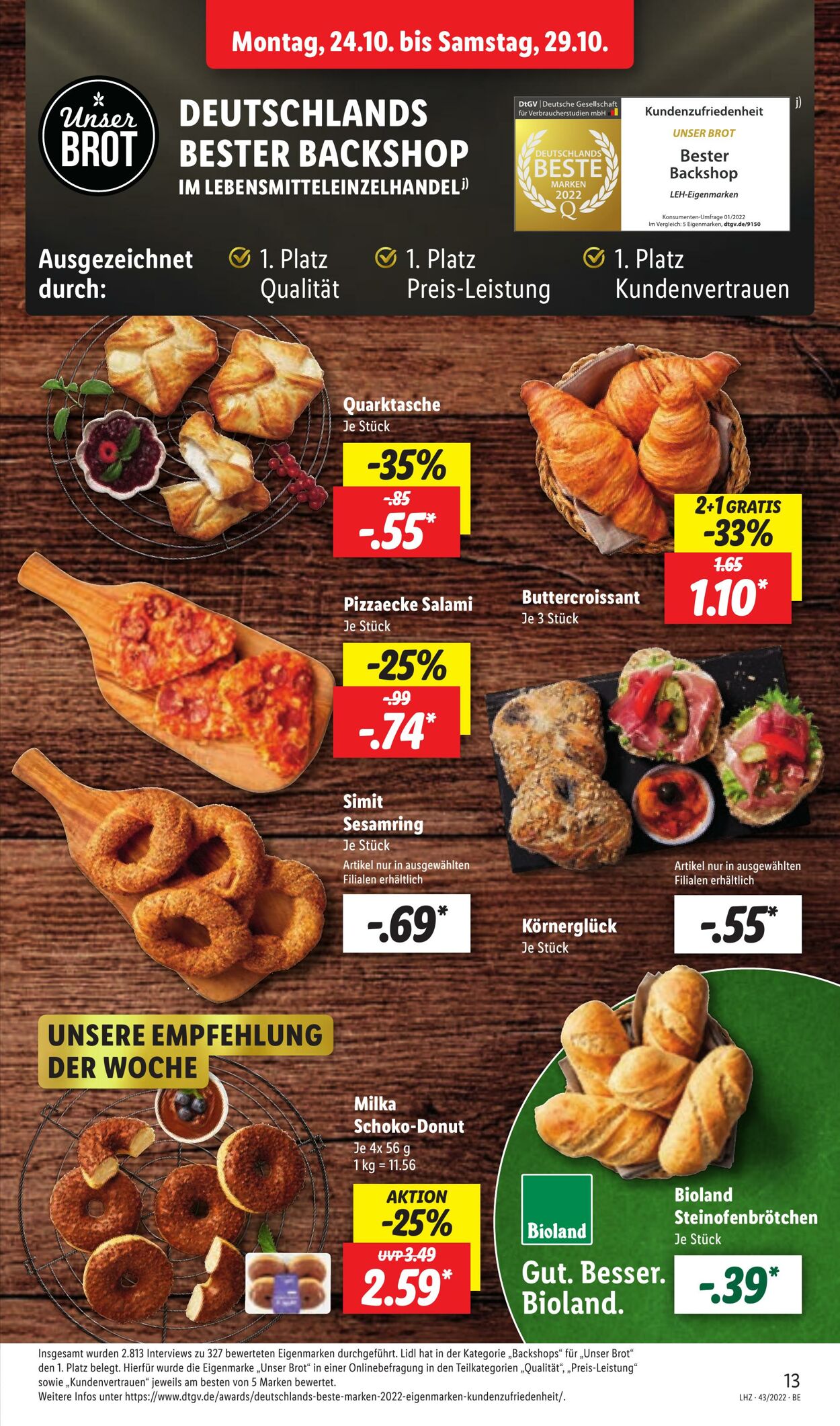 Prospekt Lidl 24.10.2022 - 29.10.2022