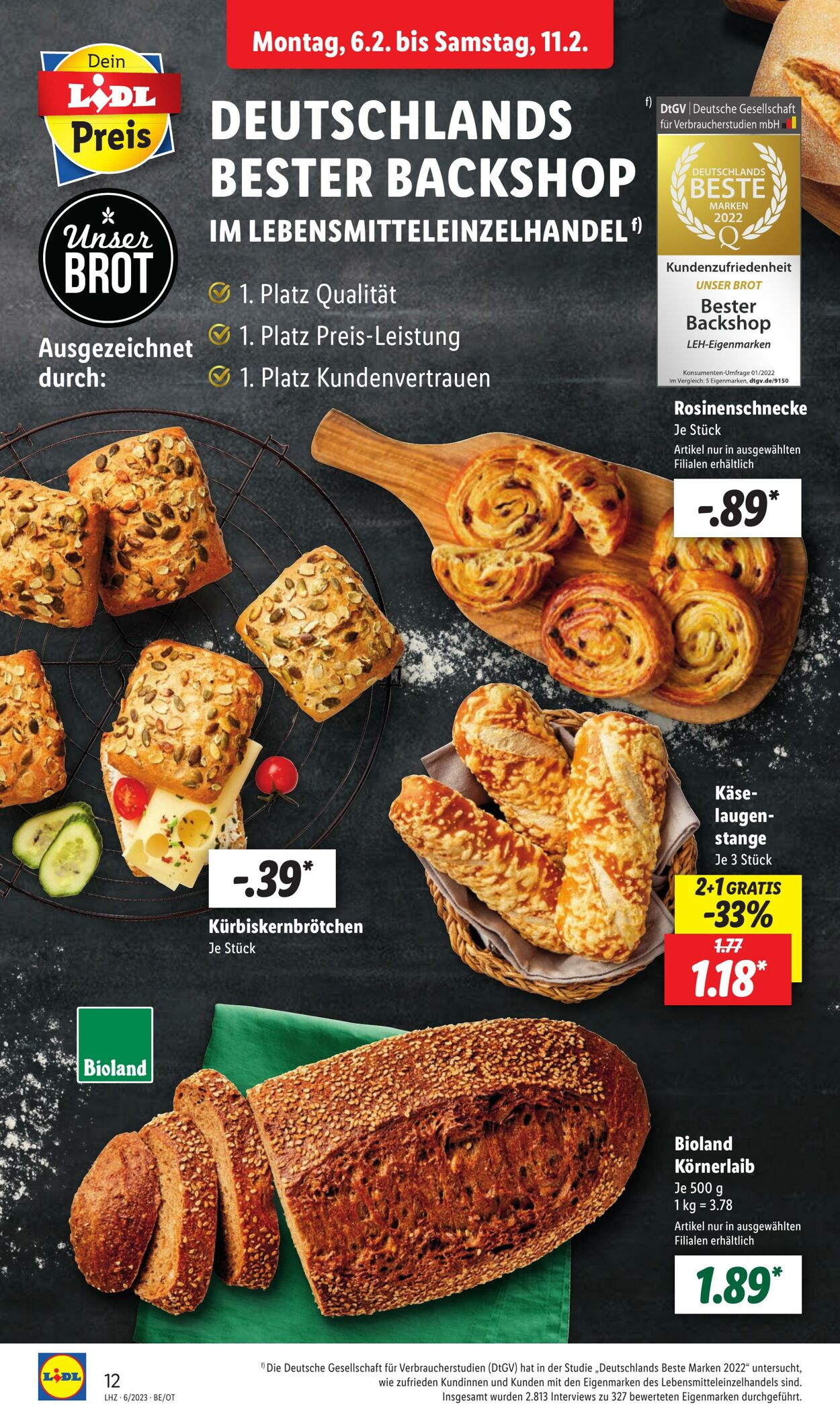 Prospekt Lidl 06.02.2023 - 11.02.2023