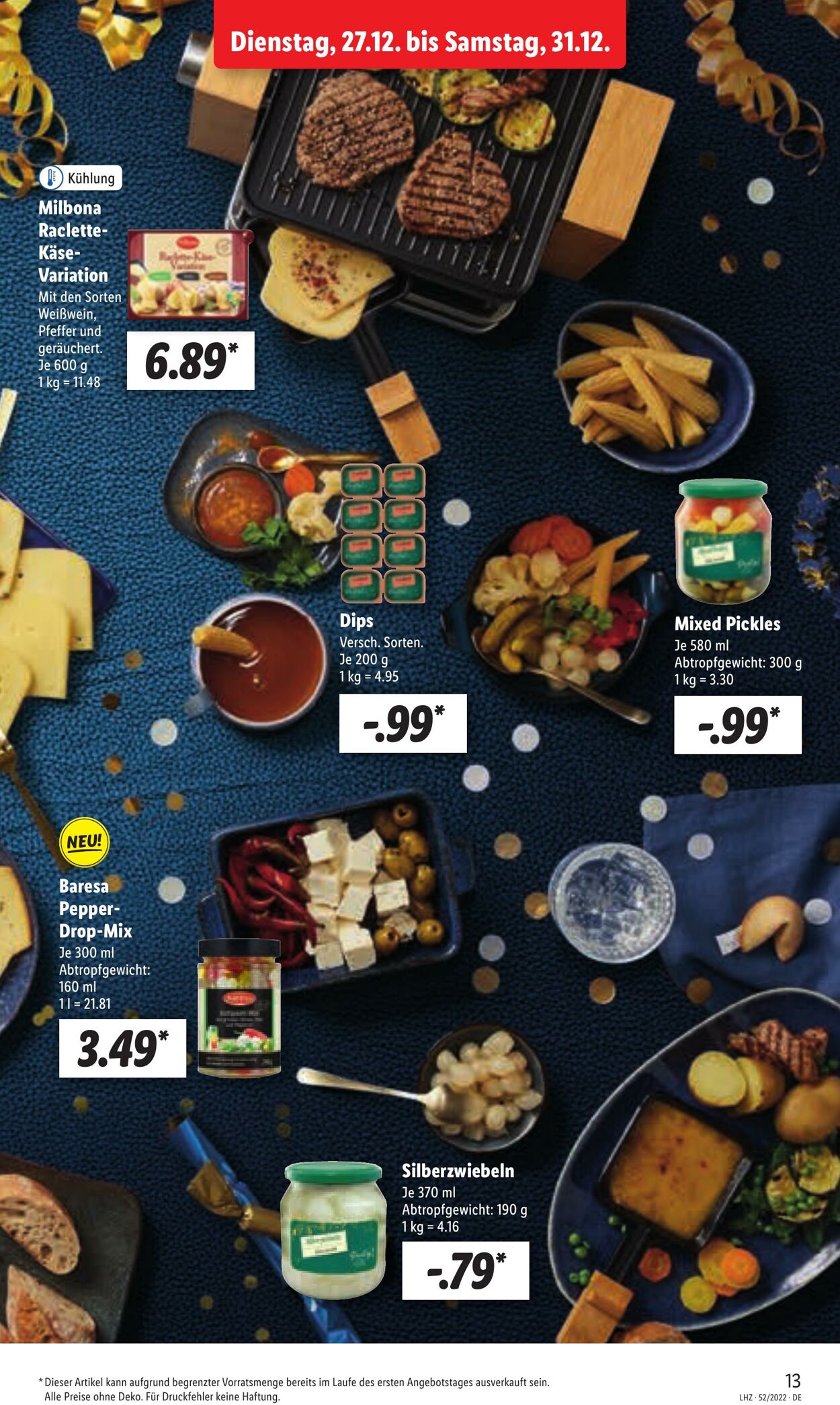 Prospekt Lidl 27.12.2022 - 31.12.2022