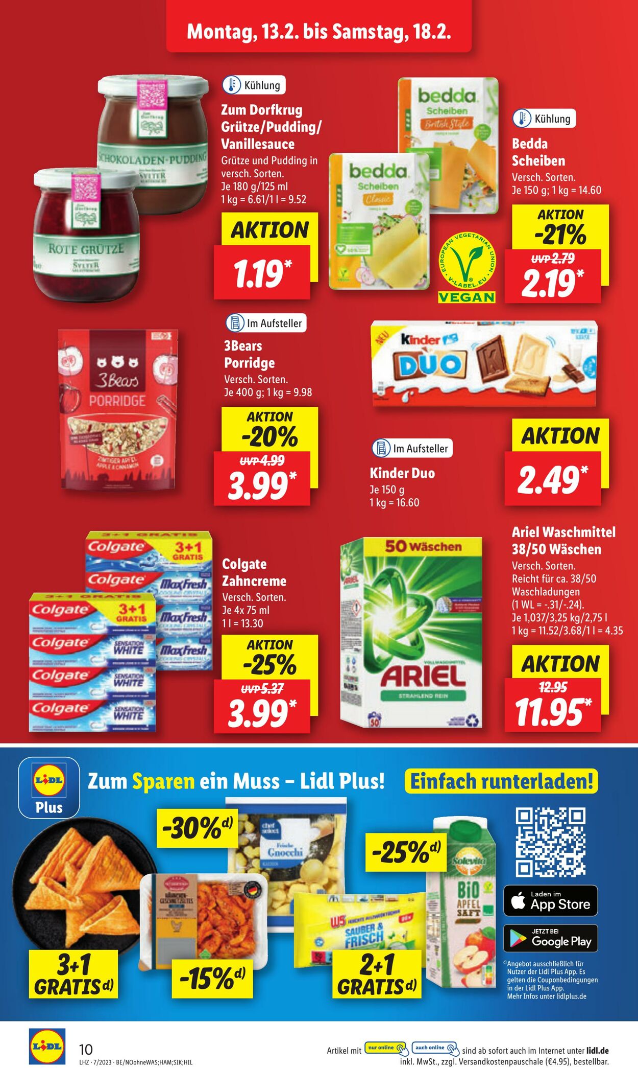 Prospekt Lidl 13.02.2023 - 18.02.2023