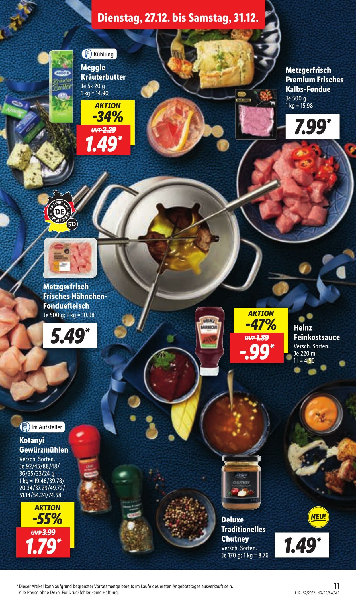 Prospekt Lidl 27.12.2022 - 31.12.2022