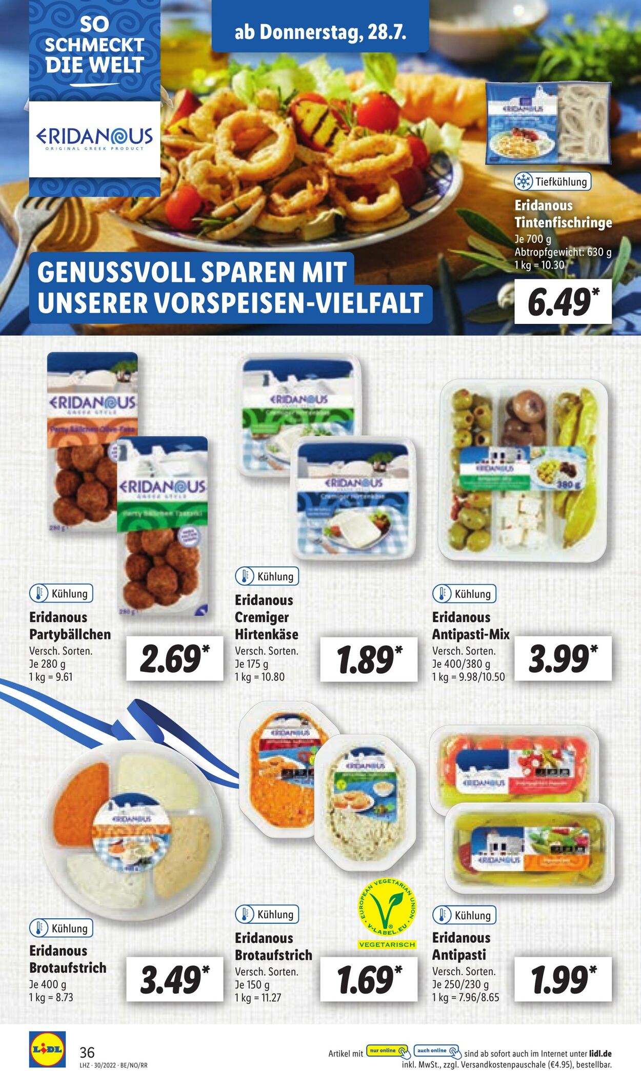 Prospekt Lidl 25.07.2022 - 30.07.2022