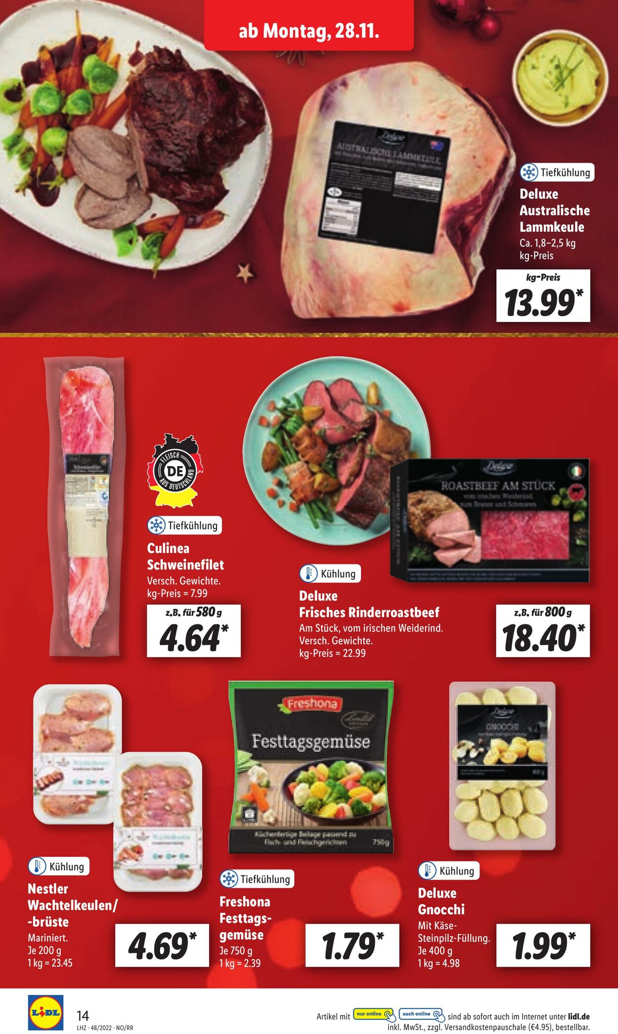 Prospekt Lidl 28.11.2022 - 03.12.2022