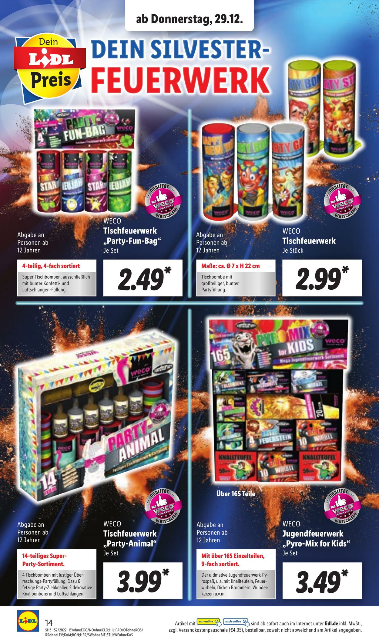 Prospekt Lidl 29.12.2022 - 31.12.2022