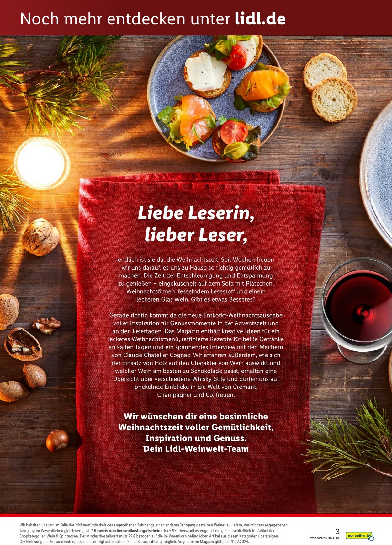 Prospekt Lidl 12.11.2024 - 24.12.2024