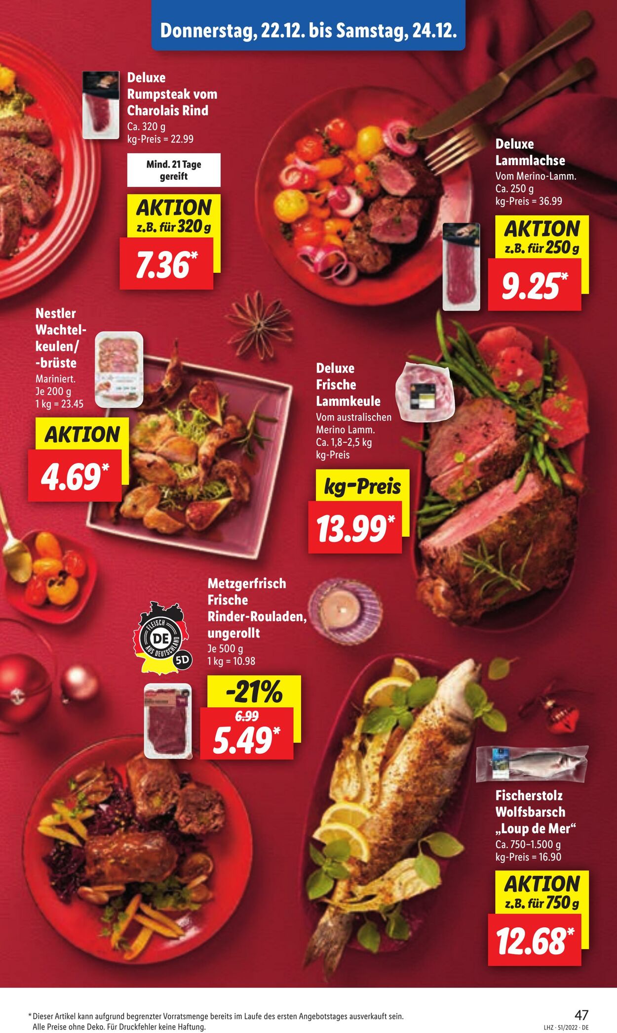 Prospekt Lidl 19.12.2022 - 24.12.2022