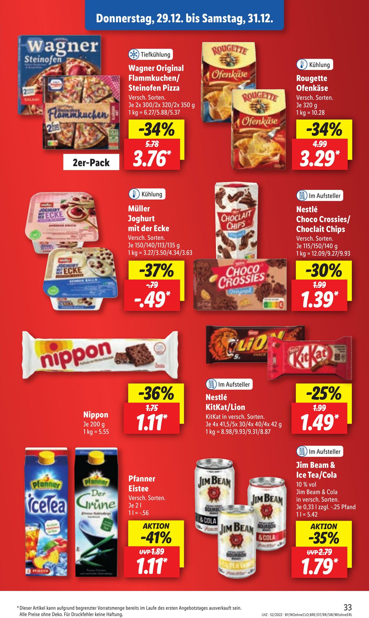 Prospekt Lidl 27.12.2022 - 31.12.2022