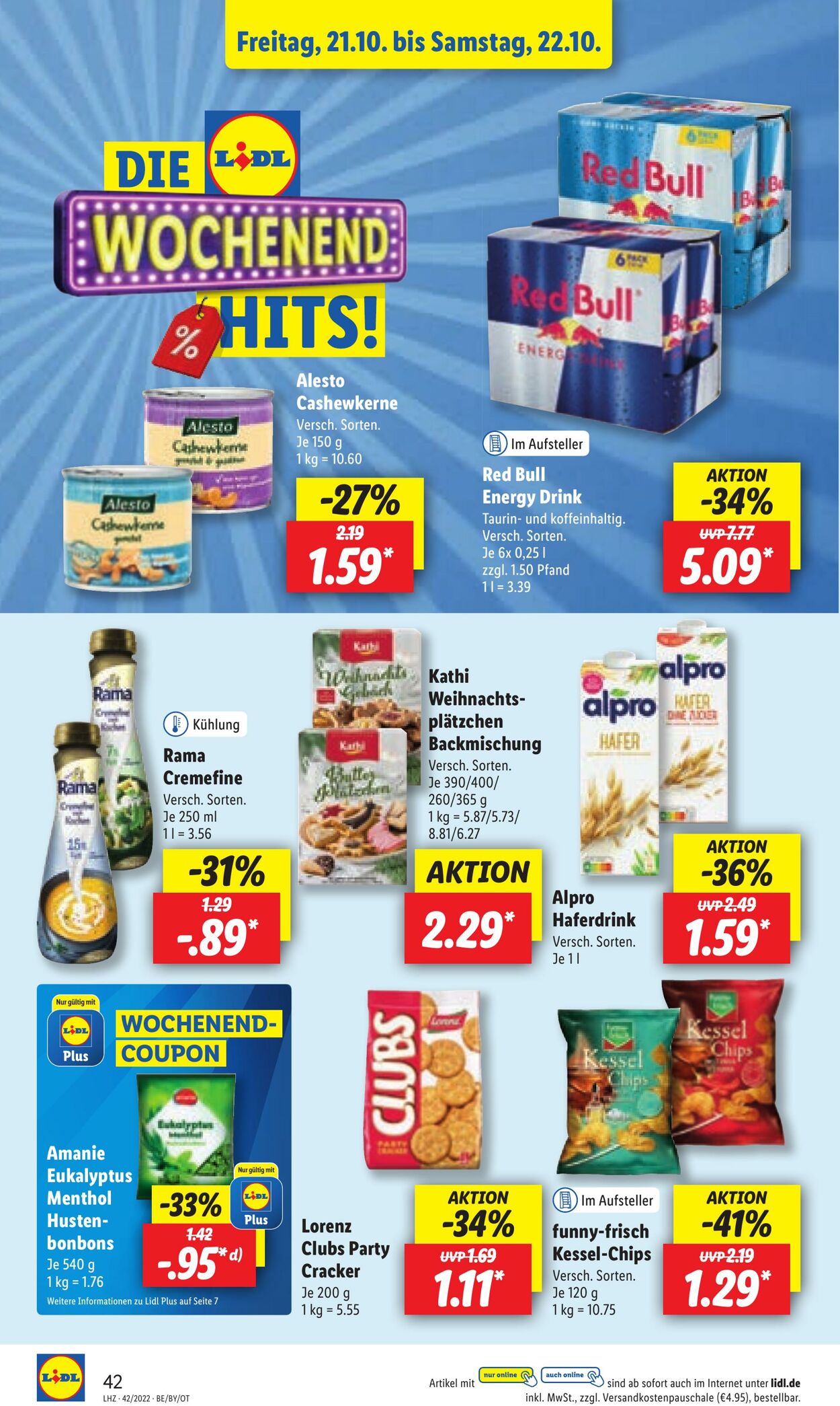 Prospekt Lidl 17.10.2022 - 22.10.2022