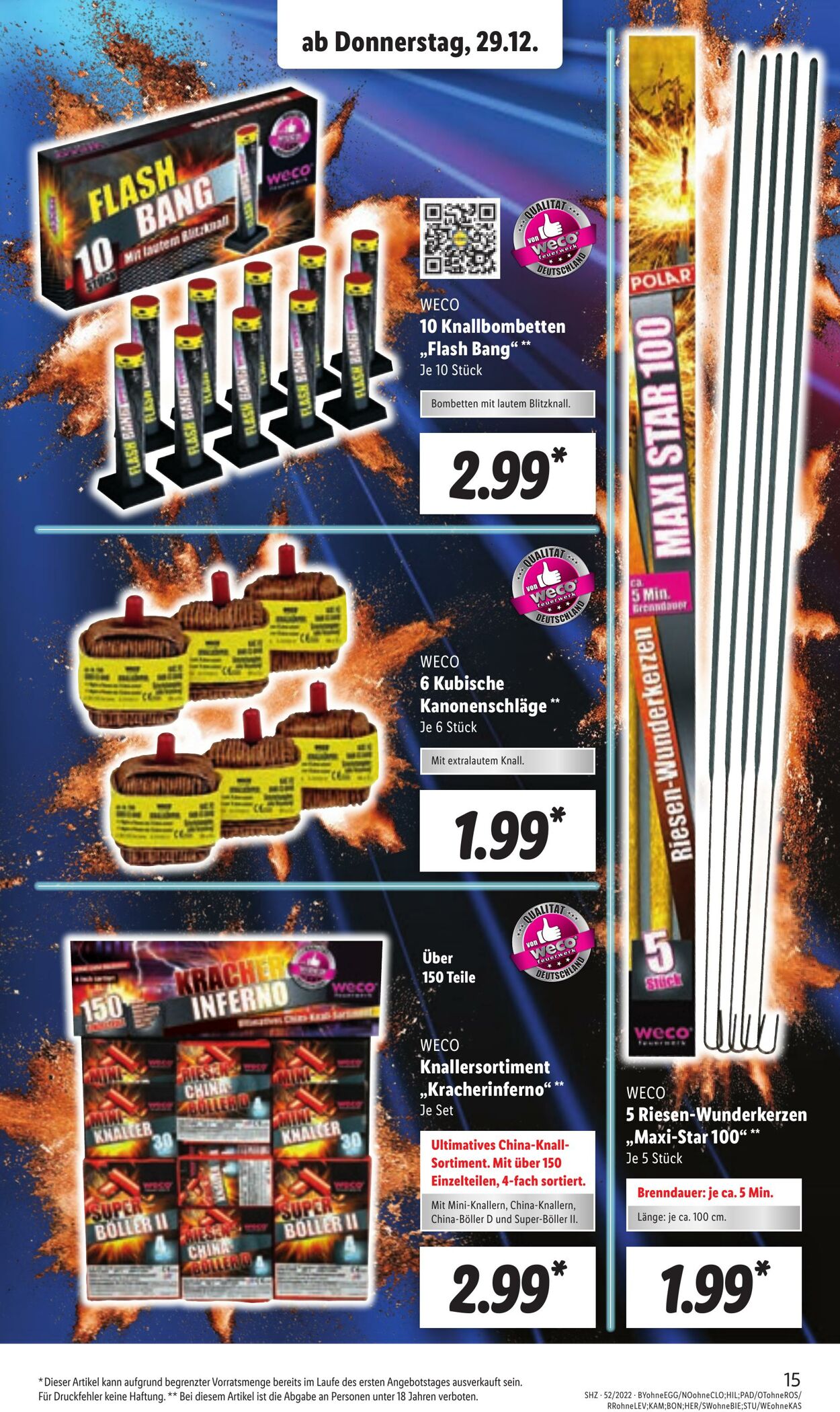 Prospekt Lidl 29.12.2022 - 31.12.2022