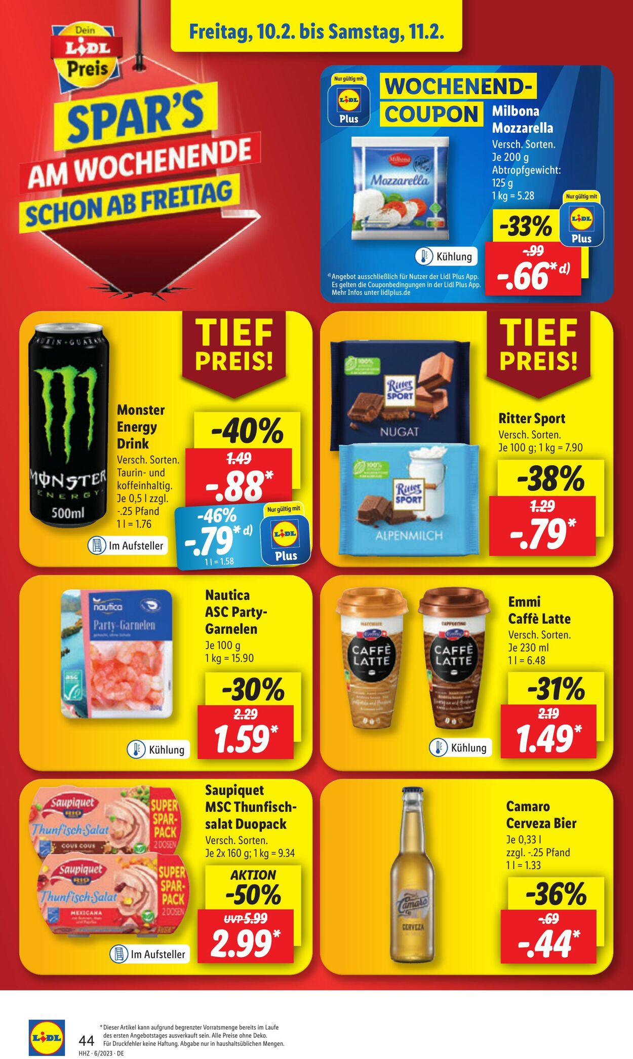 Prospekt Lidl 06.02.2023 - 11.02.2023