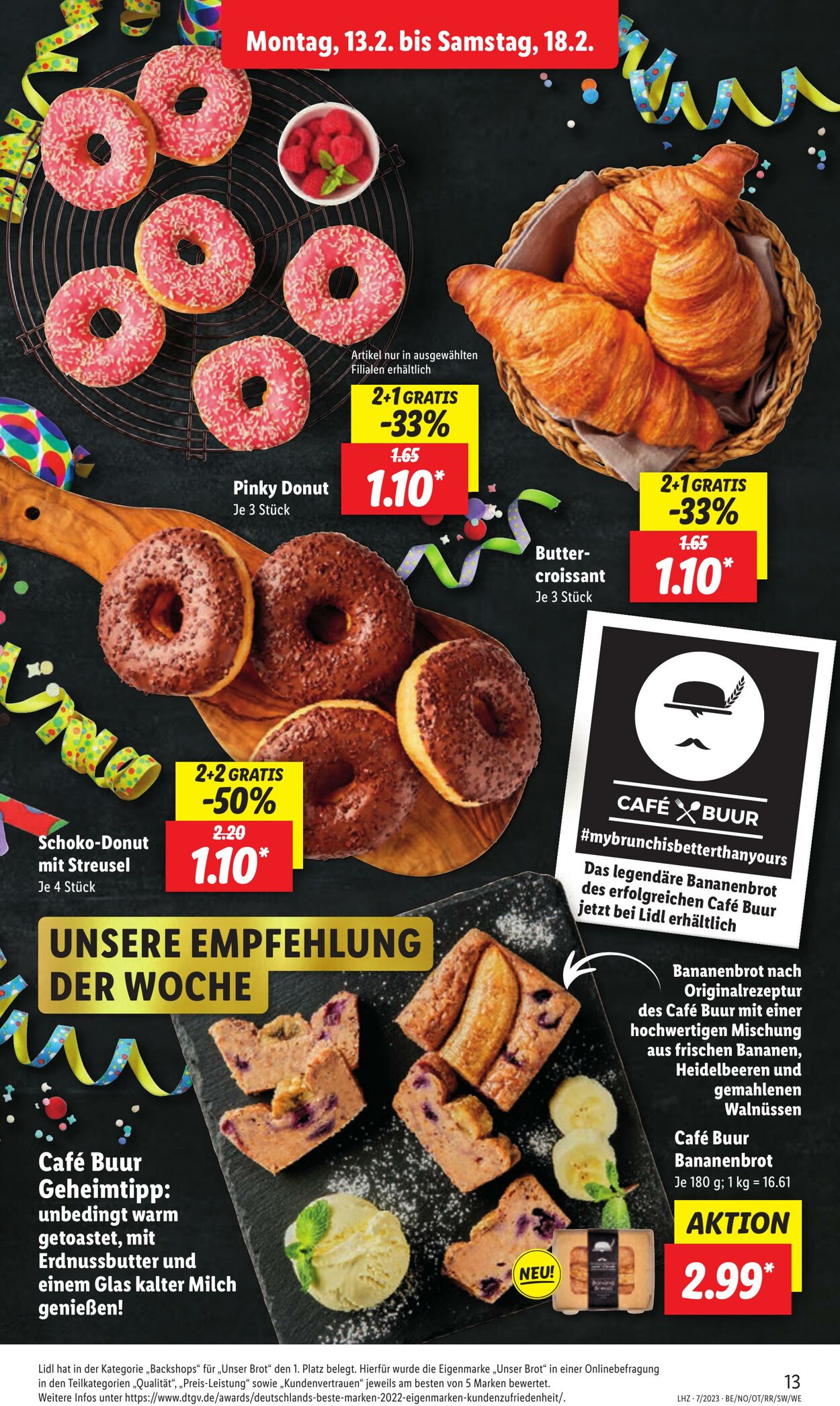 Prospekt Lidl 13.02.2023 - 18.02.2023