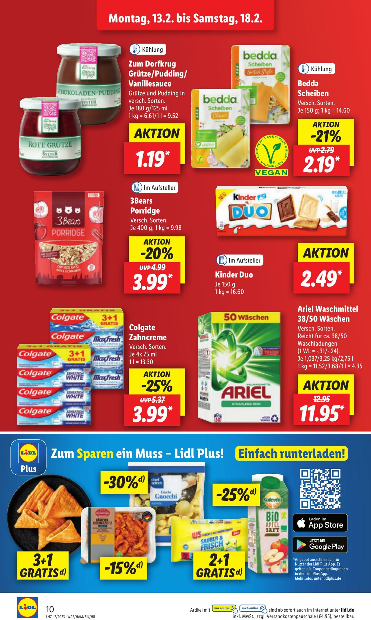 Prospekt Lidl 13.02.2023 - 18.02.2023