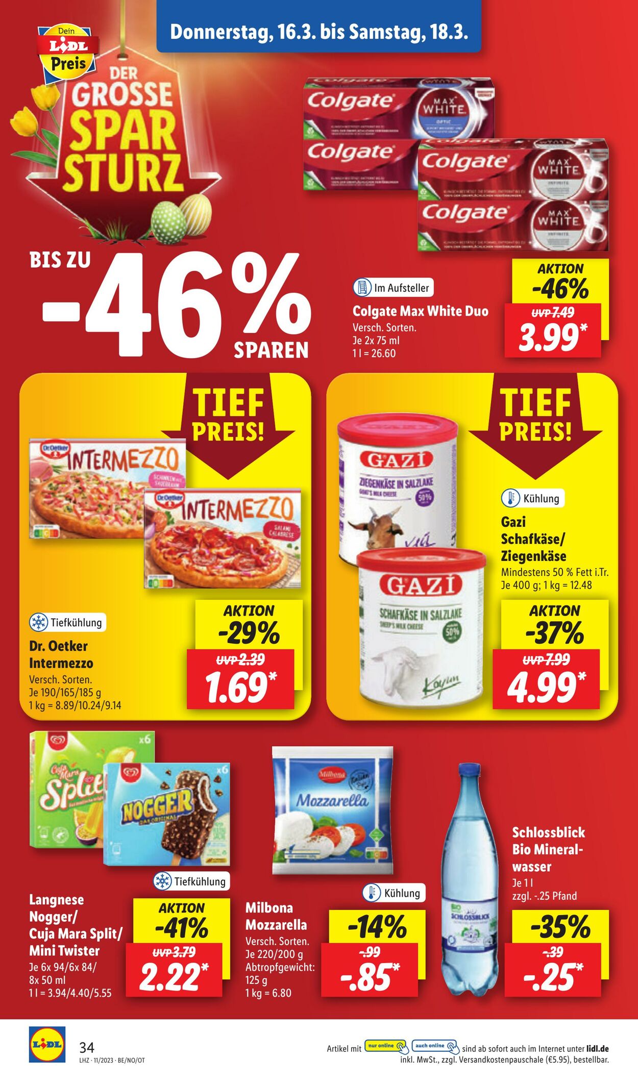 Prospekt Lidl 13.03.2023 - 18.03.2023