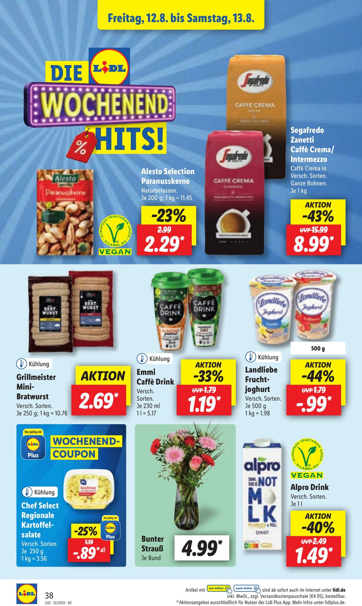 Prospekt Lidl 08.08.2022 - 13.08.2022