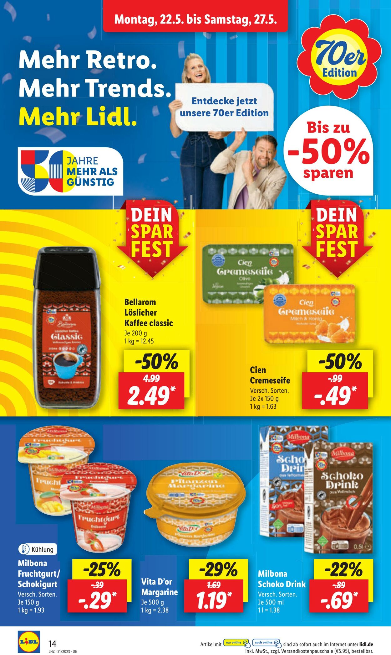 Prospekt Lidl 22.05.2023 - 27.05.2023