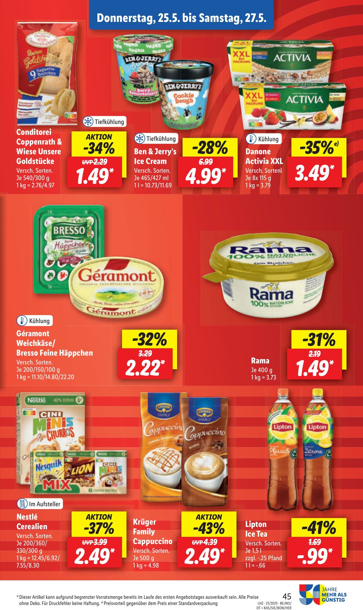 Prospekt Lidl 22.05.2023 - 27.05.2023