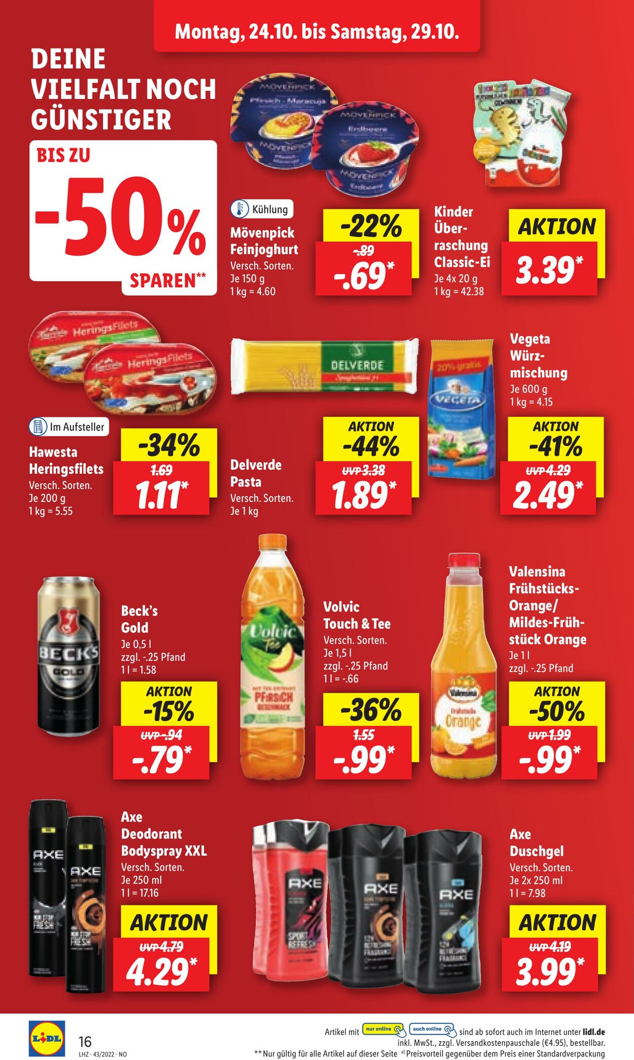 Prospekt Lidl 24.10.2022 - 29.10.2022