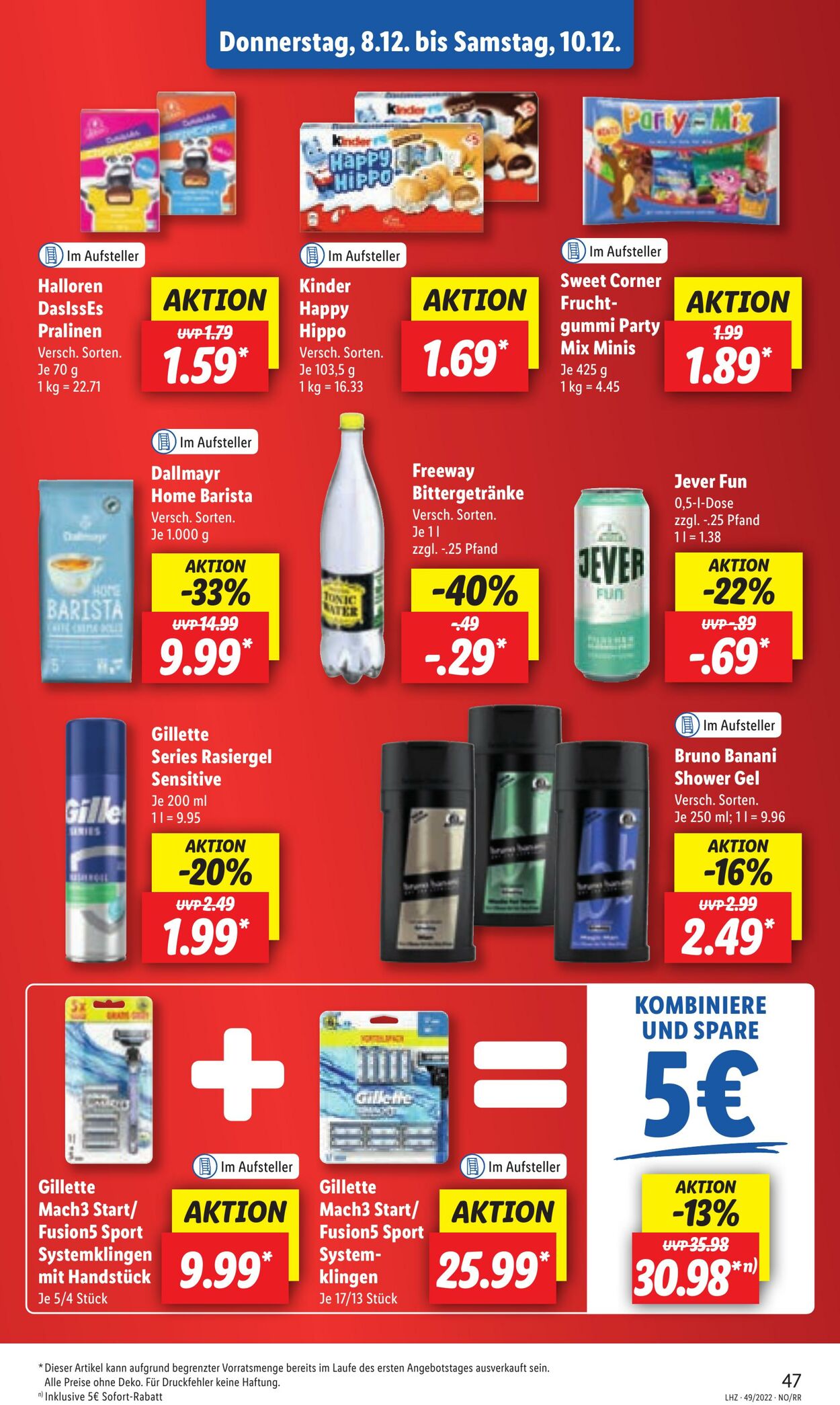 Prospekt Lidl 05.12.2022 - 10.12.2022