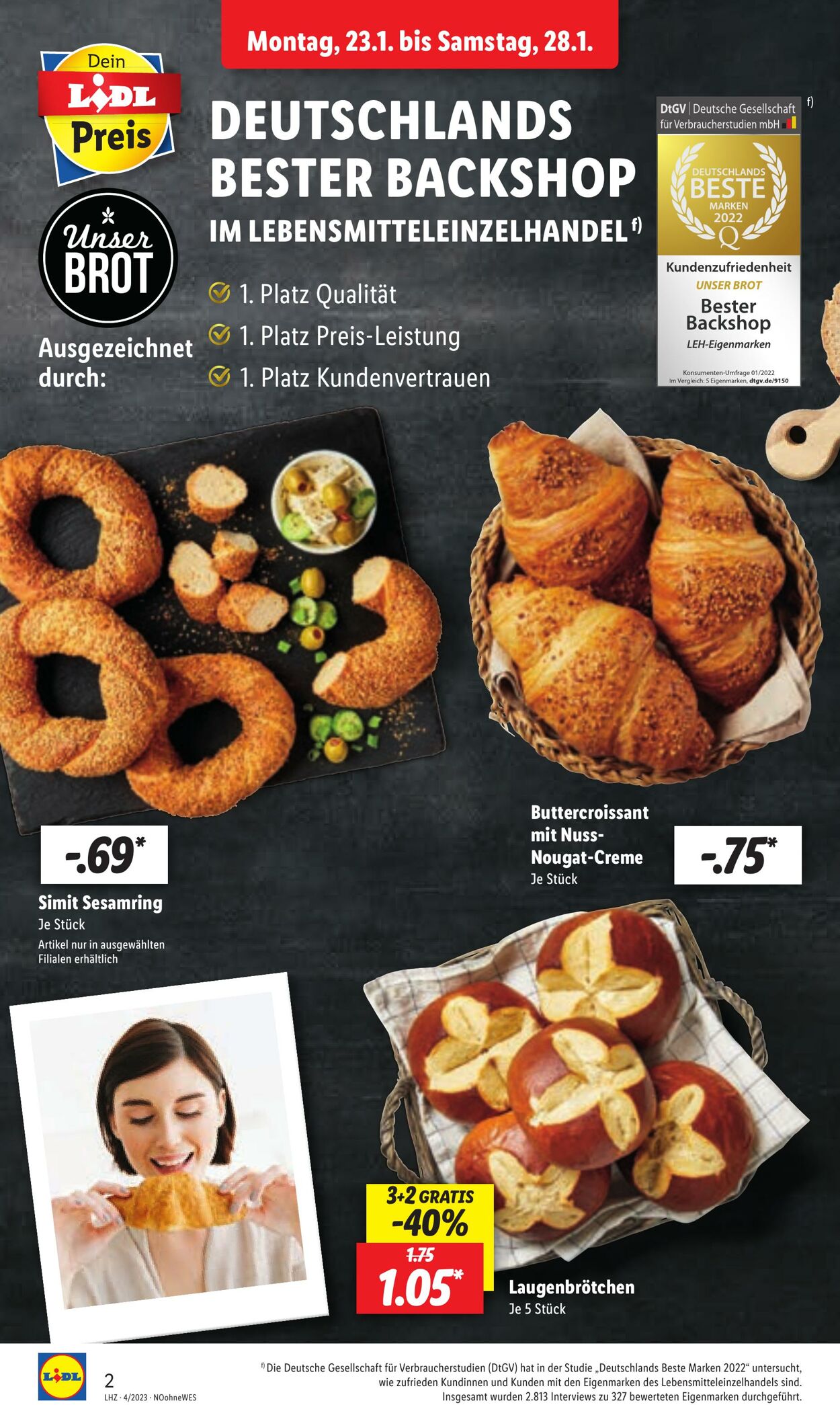 Prospekt Lidl 23.01.2023 - 28.01.2023