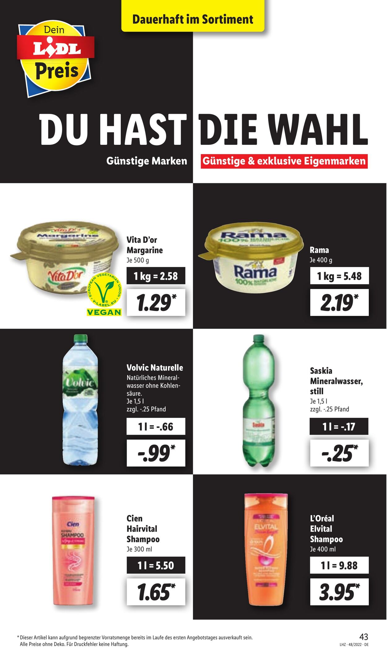 Prospekt Lidl 28.11.2022 - 03.12.2022