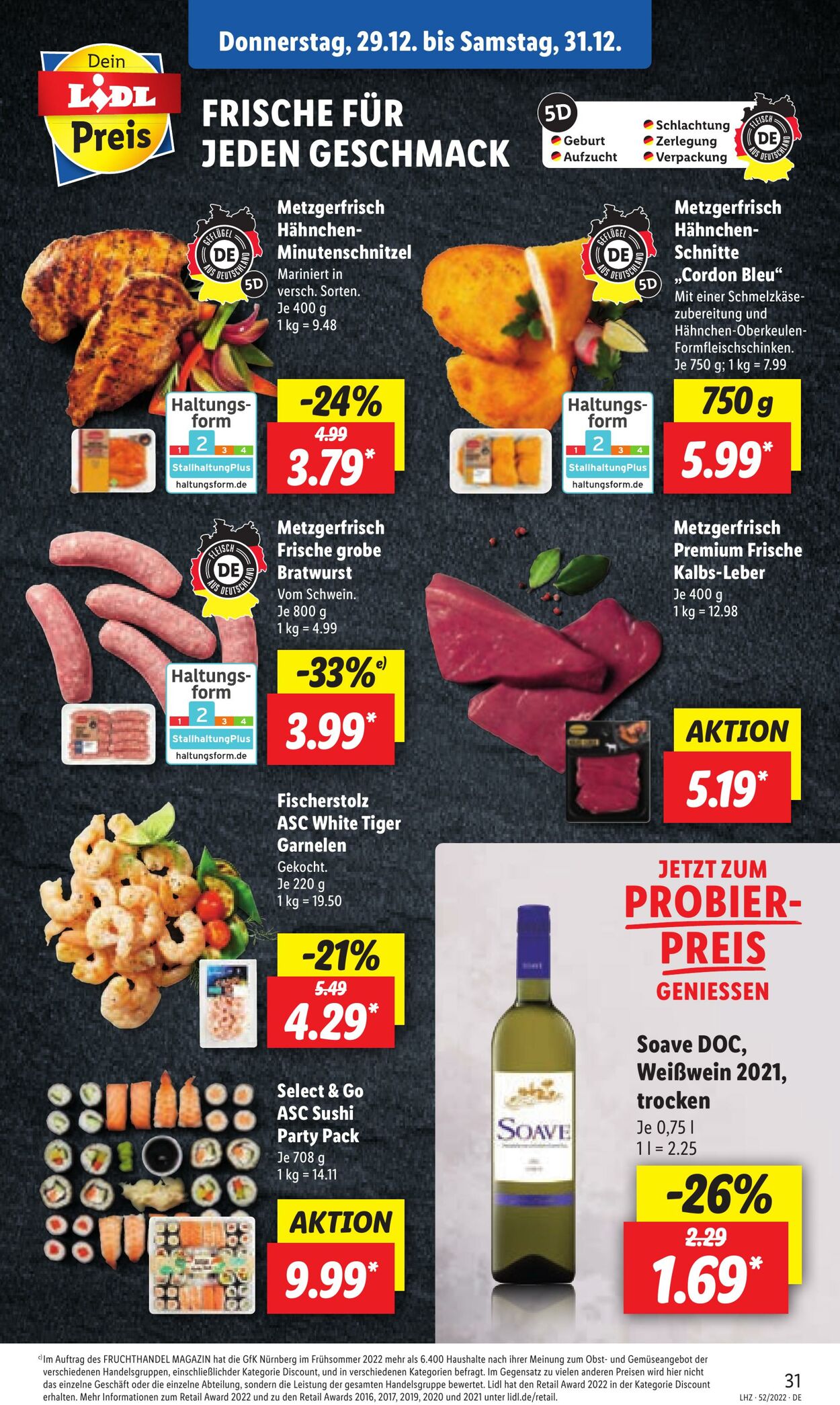 Prospekt Lidl 27.12.2022 - 31.12.2022