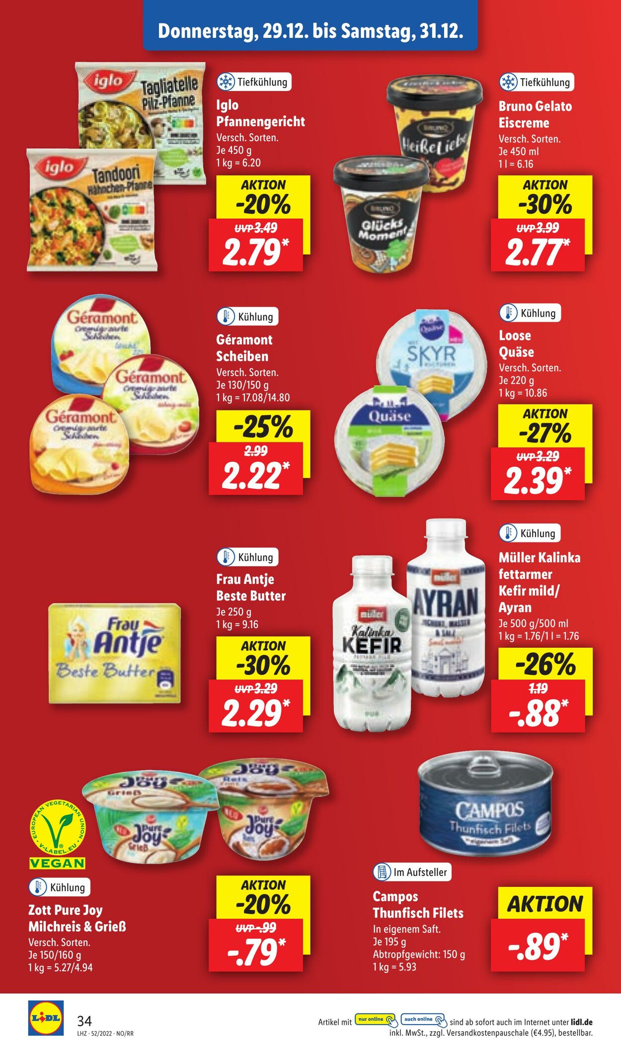 Prospekt Lidl 27.12.2022 - 31.12.2022