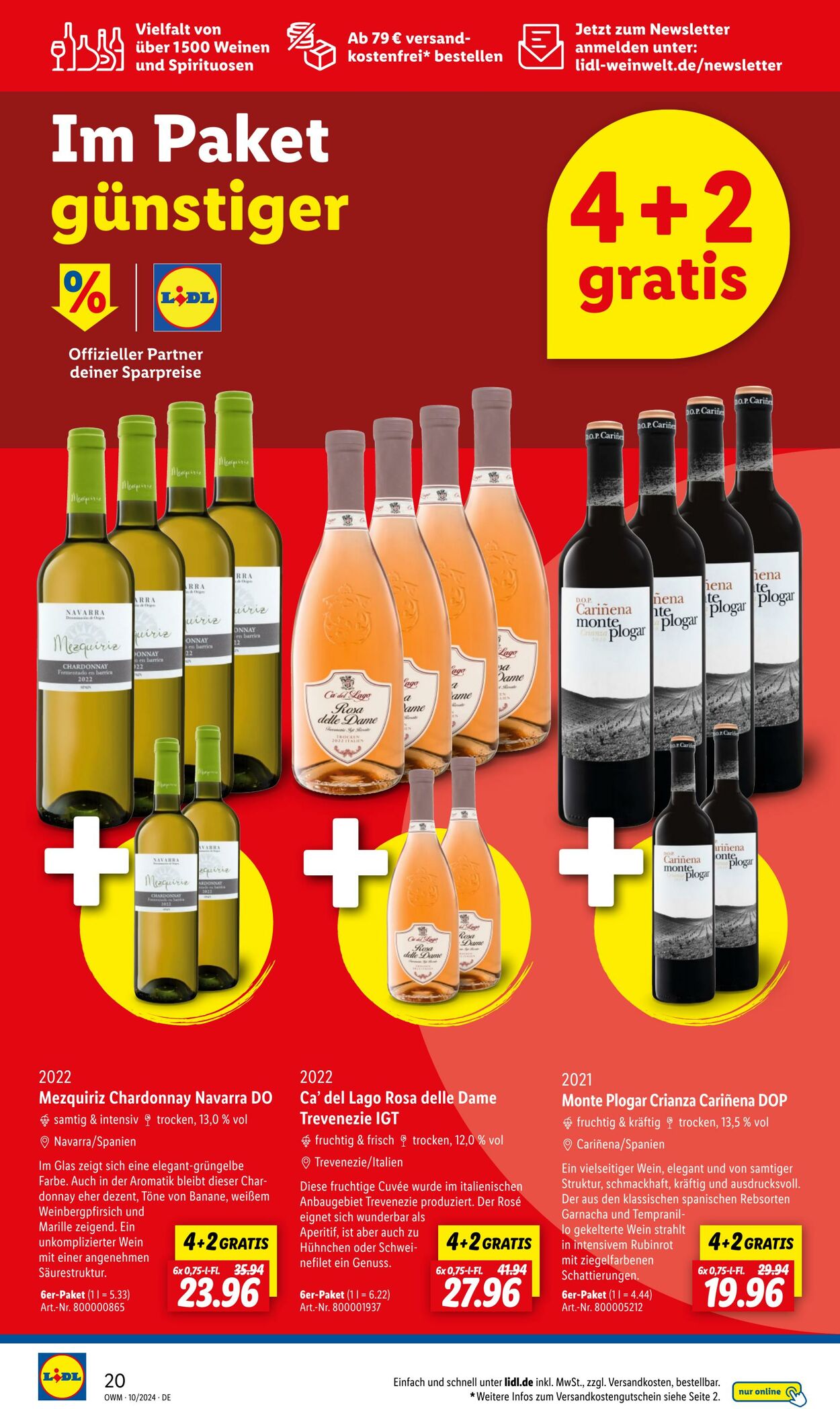 Prospekt Lidl 01.10.2024 - 31.10.2024