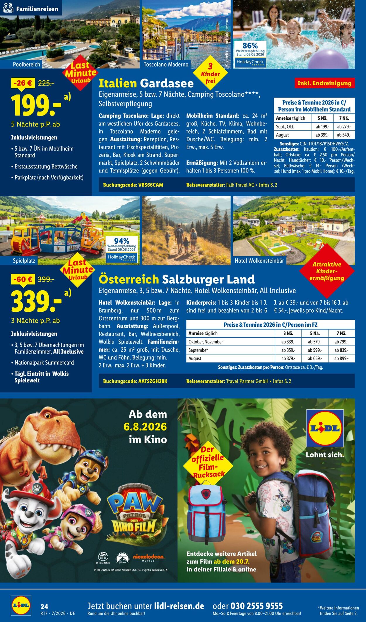 Prospekt Lidl 15.07.2026 - 15.08.2026