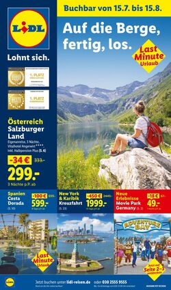 Prospekt Lidl 15.07.2026 - 15.08.2026