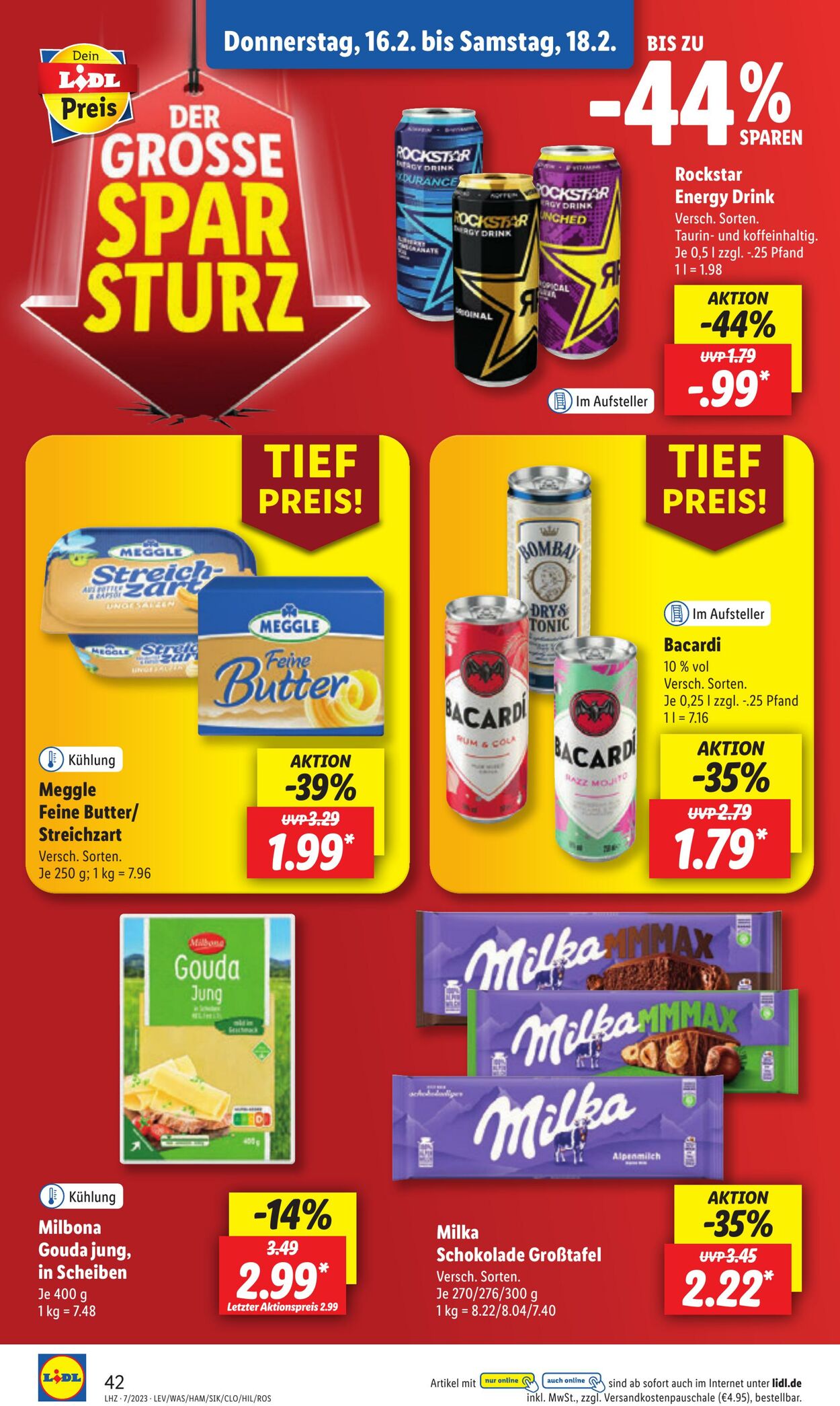 Prospekt Lidl 13.02.2023 - 18.02.2023