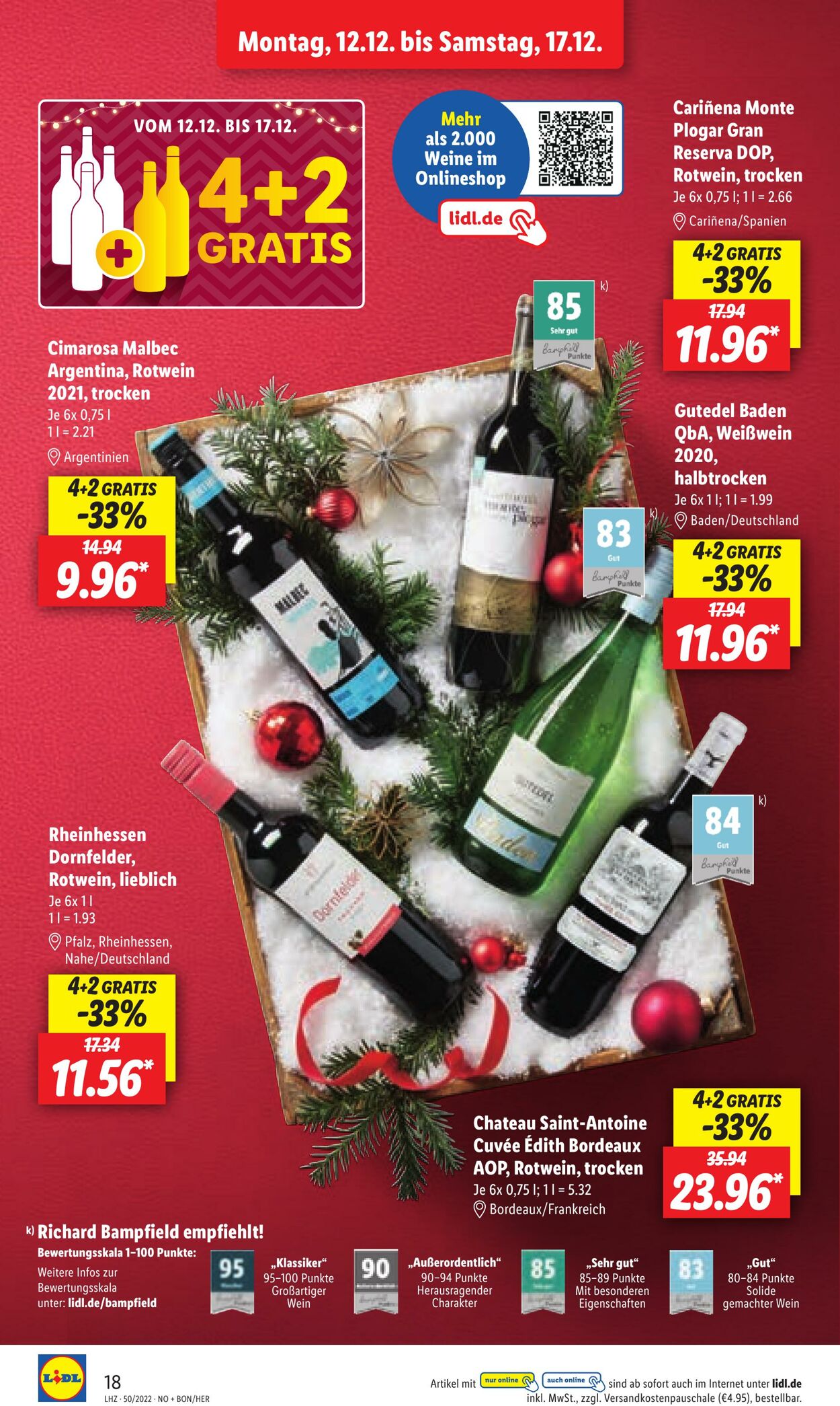 Prospekt Lidl 12.12.2022 - 17.12.2022